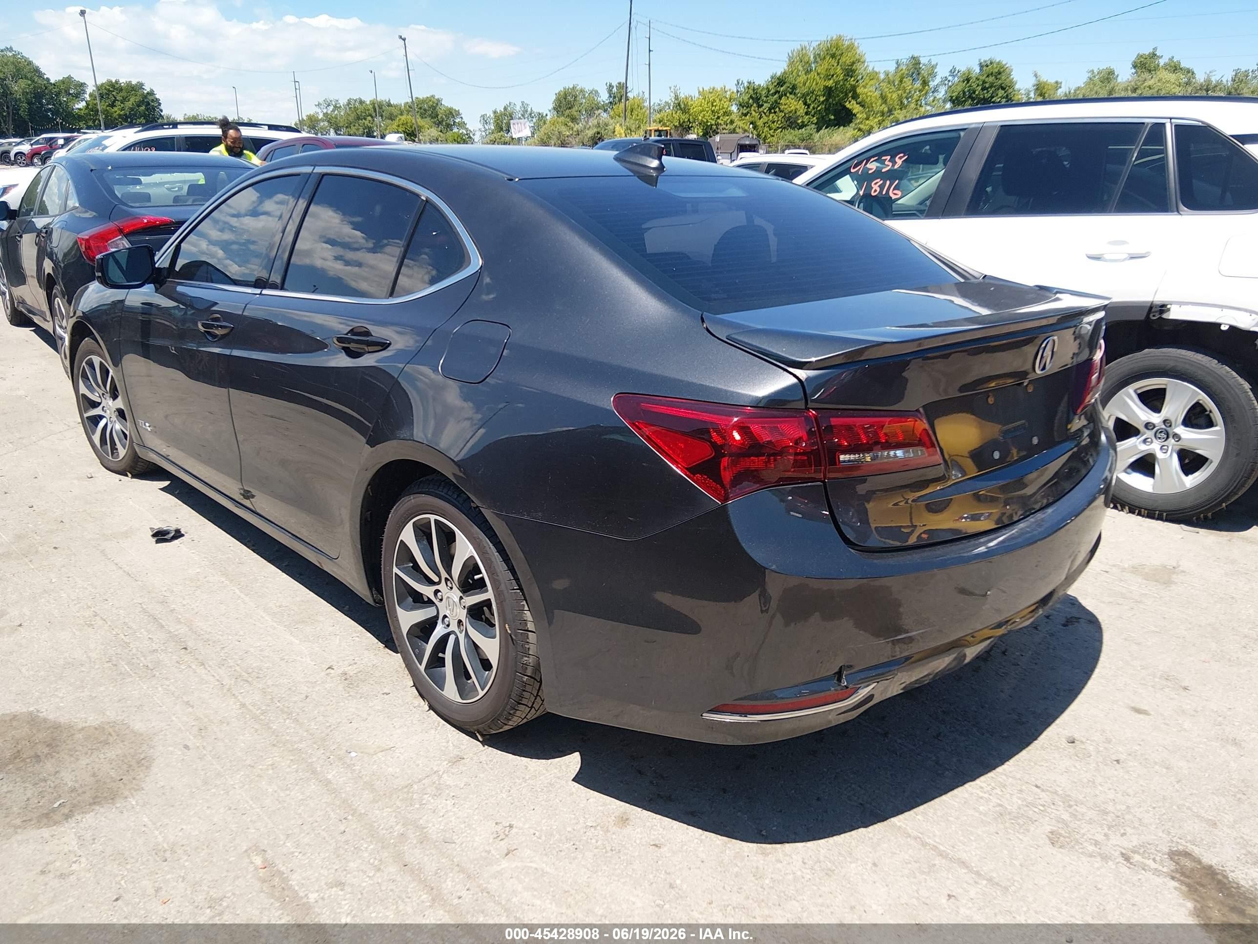 2015 Acura Tlx Tech Gray vin: 19UUB1F53FA003760