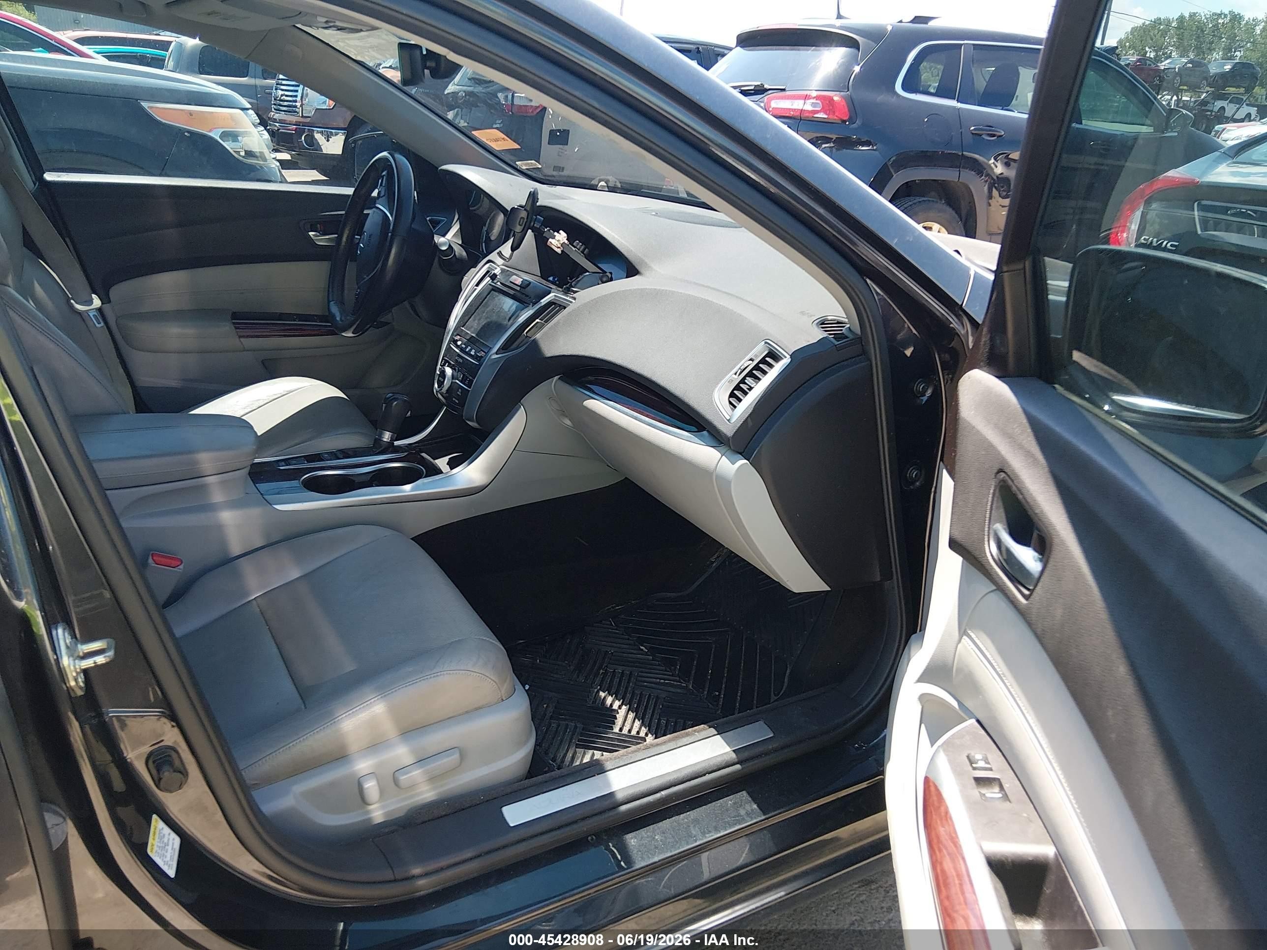 2015 Acura Tlx Tech Gray vin: 19UUB1F53FA003760