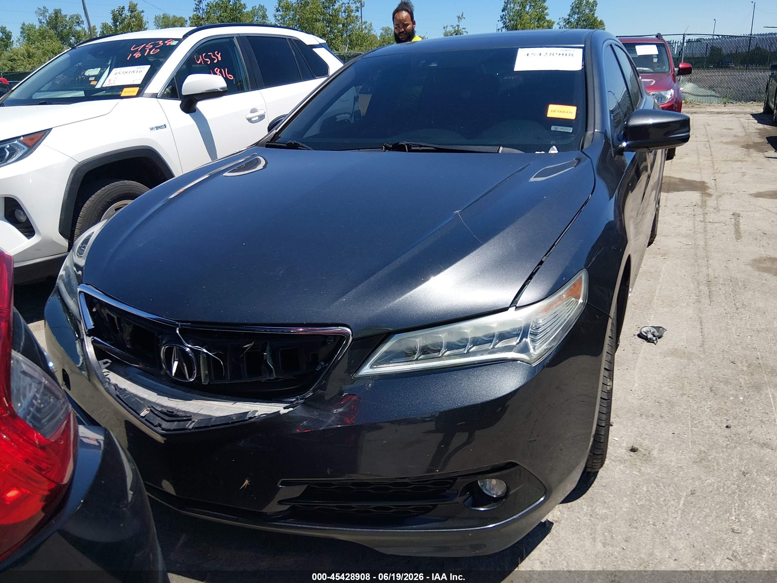 2015 Acura Tlx Tech Gray vin: 19UUB1F53FA003760