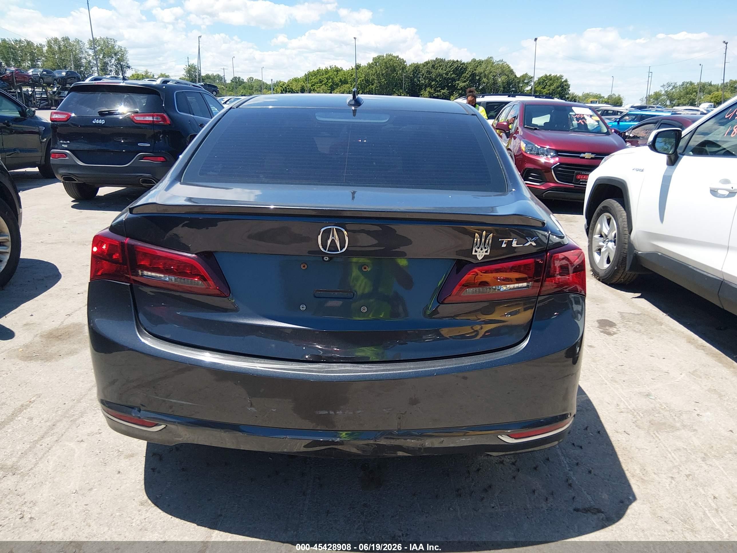 2015 Acura Tlx Tech Gray vin: 19UUB1F53FA003760