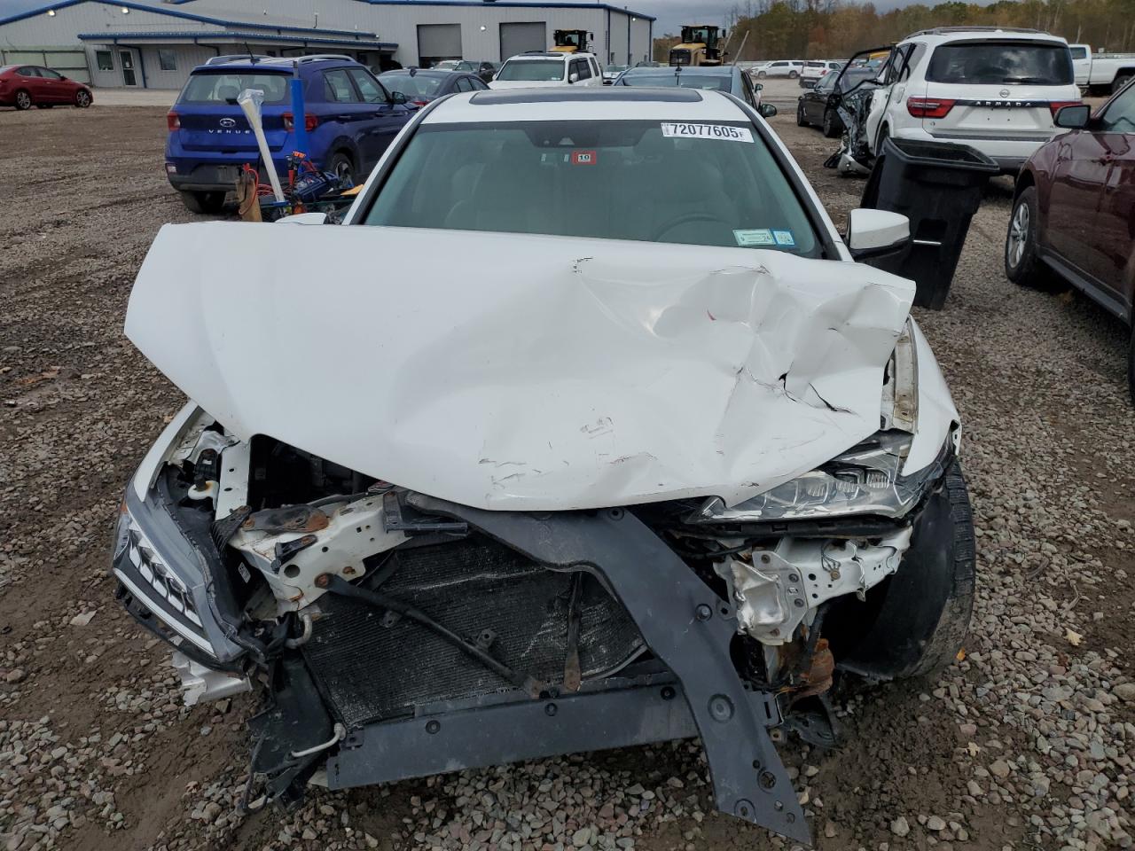 2015 Acura Tlx Tech Белый vin: 19UUB1F54FA004741