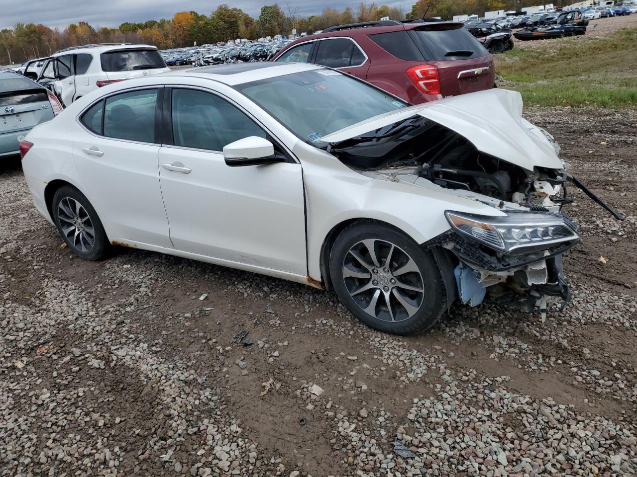 2015 Acura Tlx Tech Белый vin: 19UUB1F54FA004741
