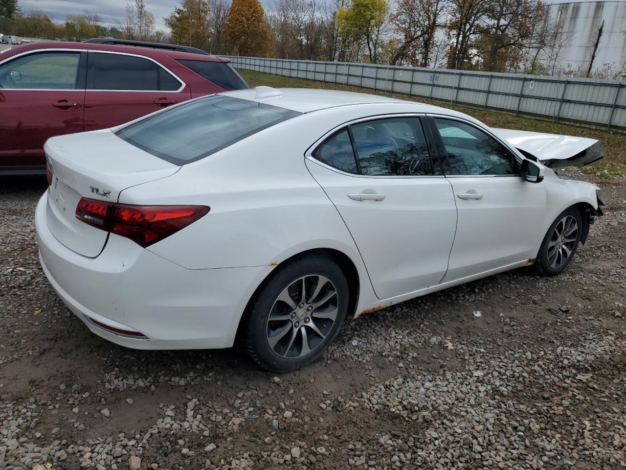 2015 Acura Tlx Tech Белый vin: 19UUB1F54FA004741