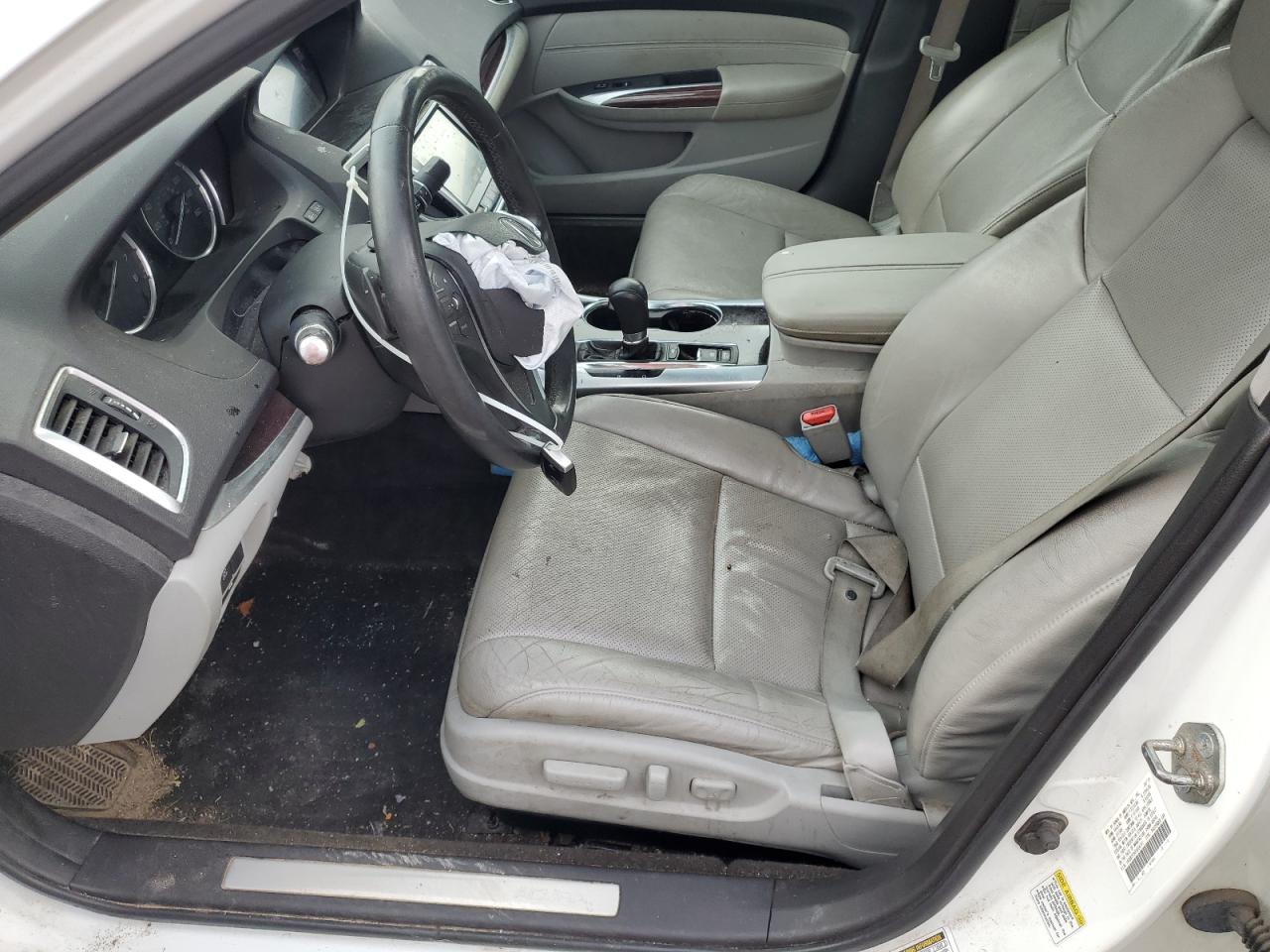 2015 Acura Tlx Tech Белый vin: 19UUB1F54FA004741