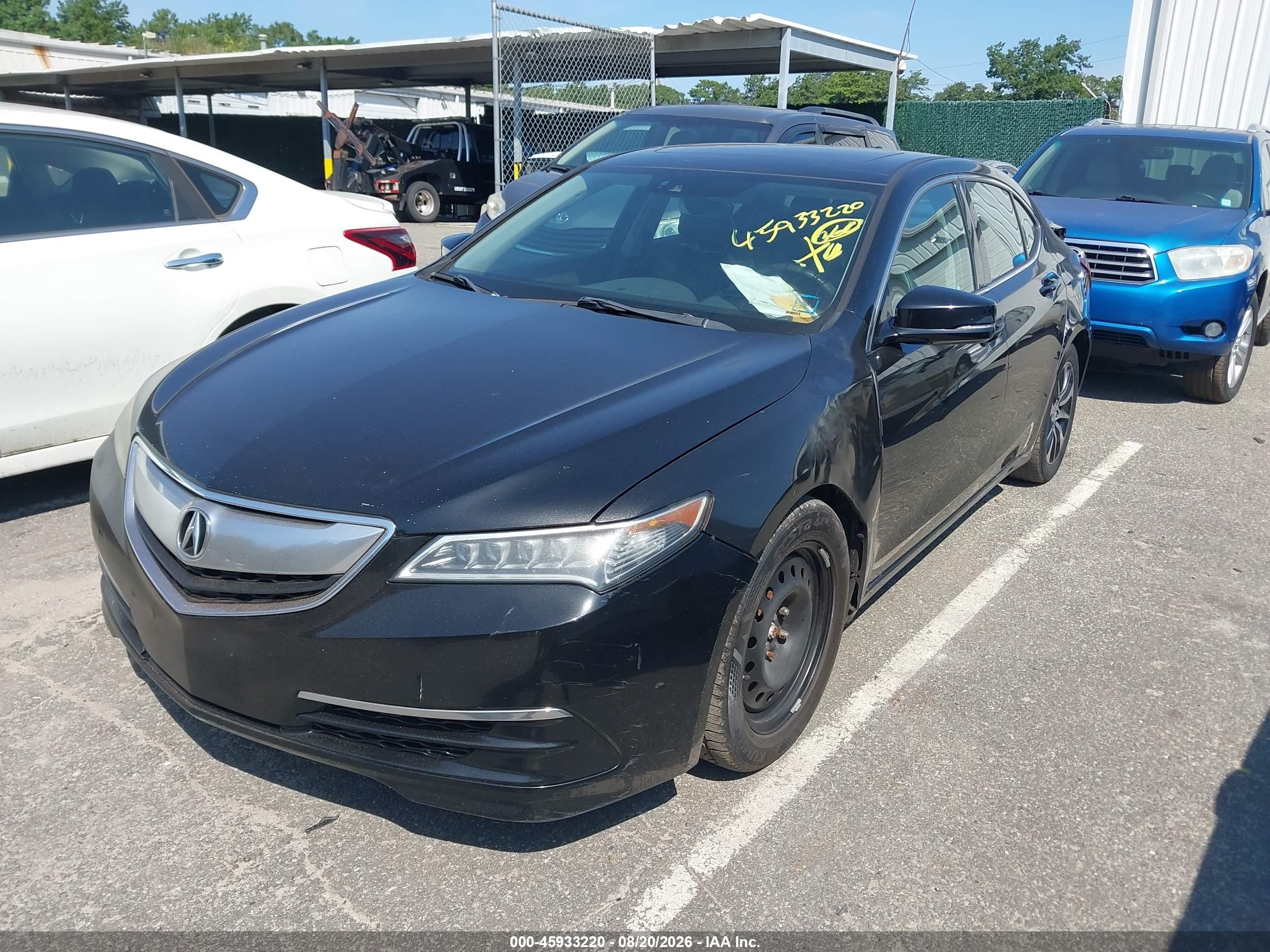 2015 Acura Tlx Tech Black vin: 19UUB1F54FA007607