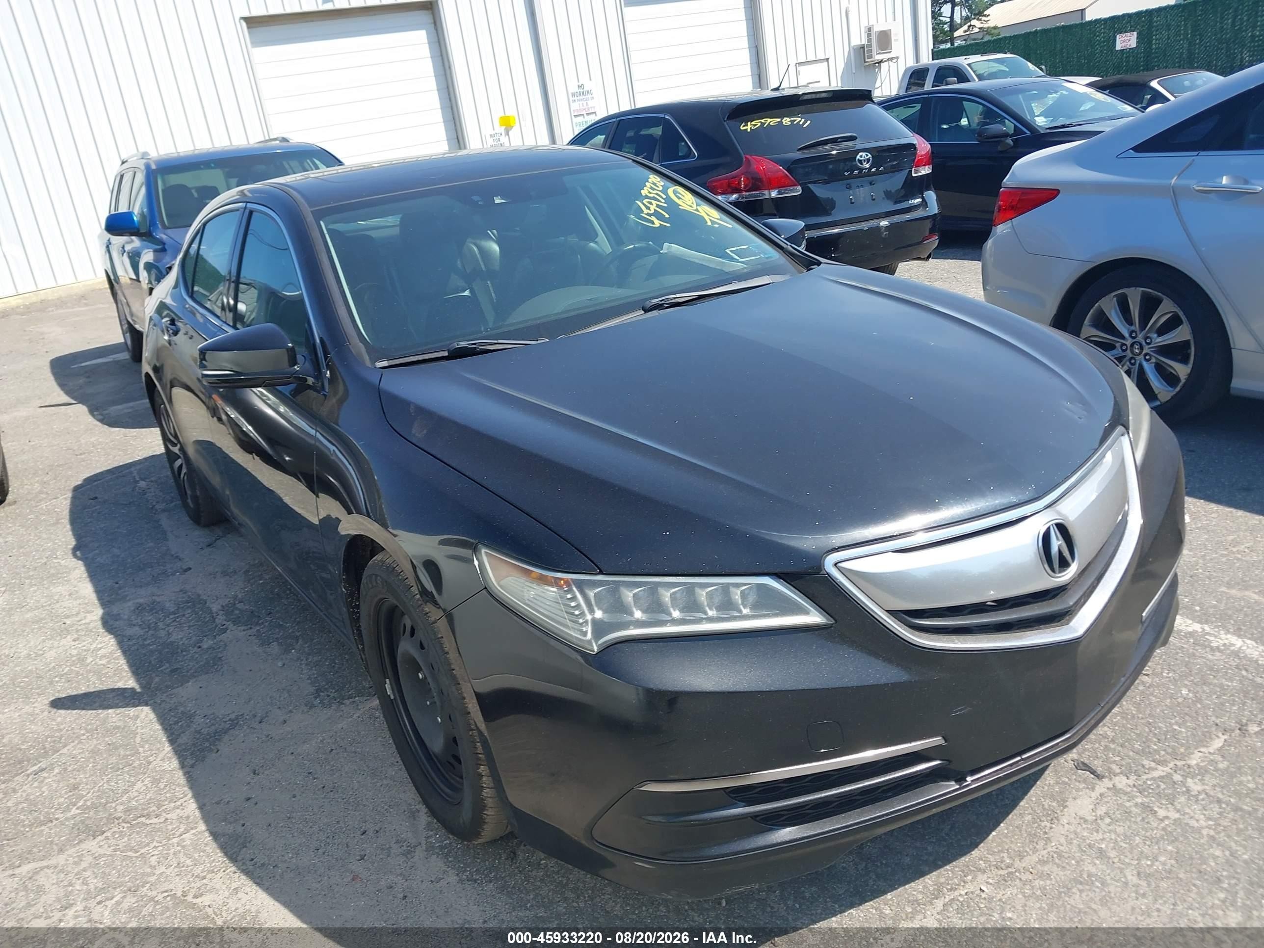 2015 Acura Tlx Tech Black vin: 19UUB1F54FA007607