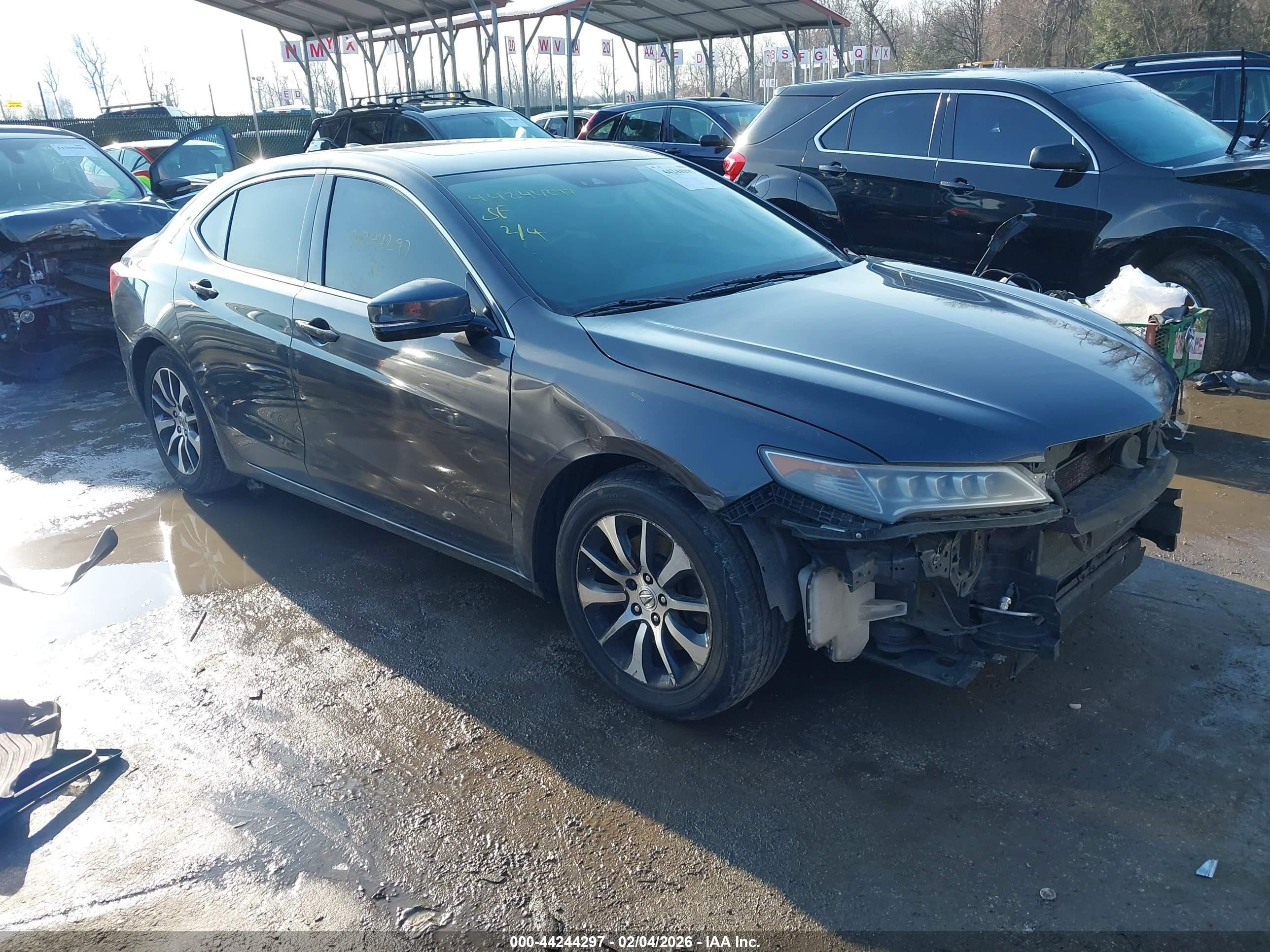 2015 Acura Tlx Tech Gray vin: 19UUB1F54FA019319
