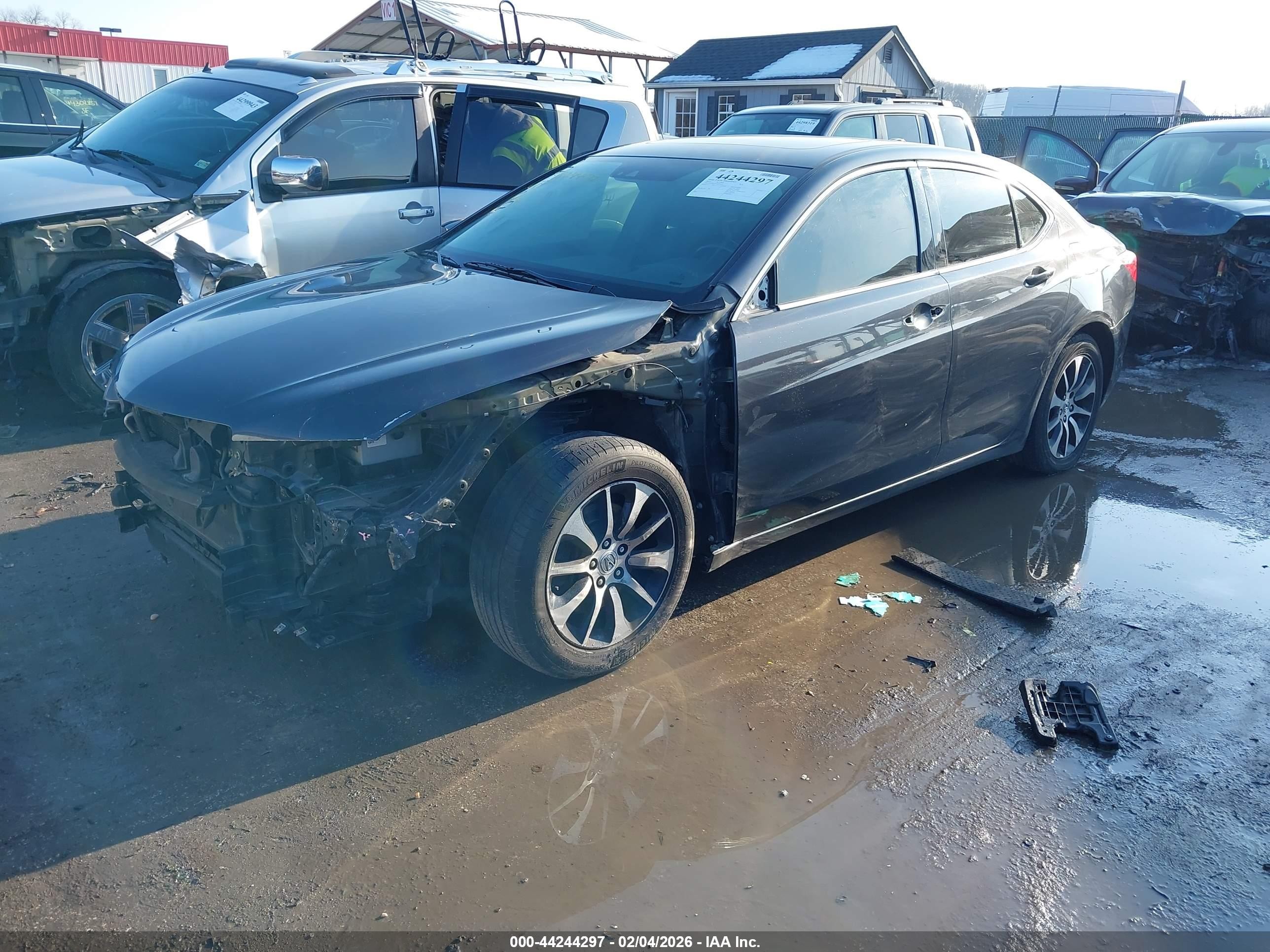 2015 Acura Tlx Tech Gray vin: 19UUB1F54FA019319