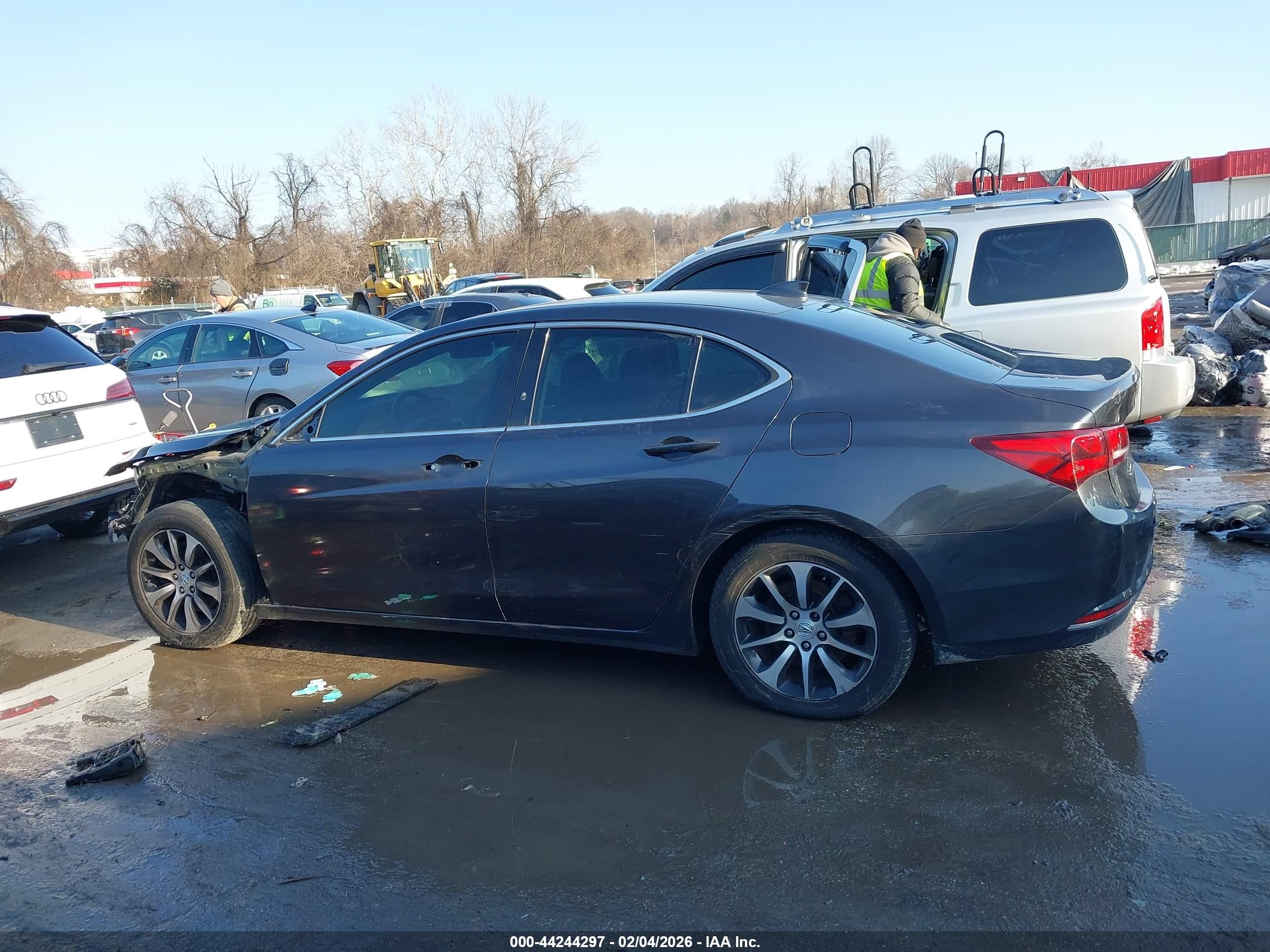 2015 Acura Tlx Tech Gray vin: 19UUB1F54FA019319