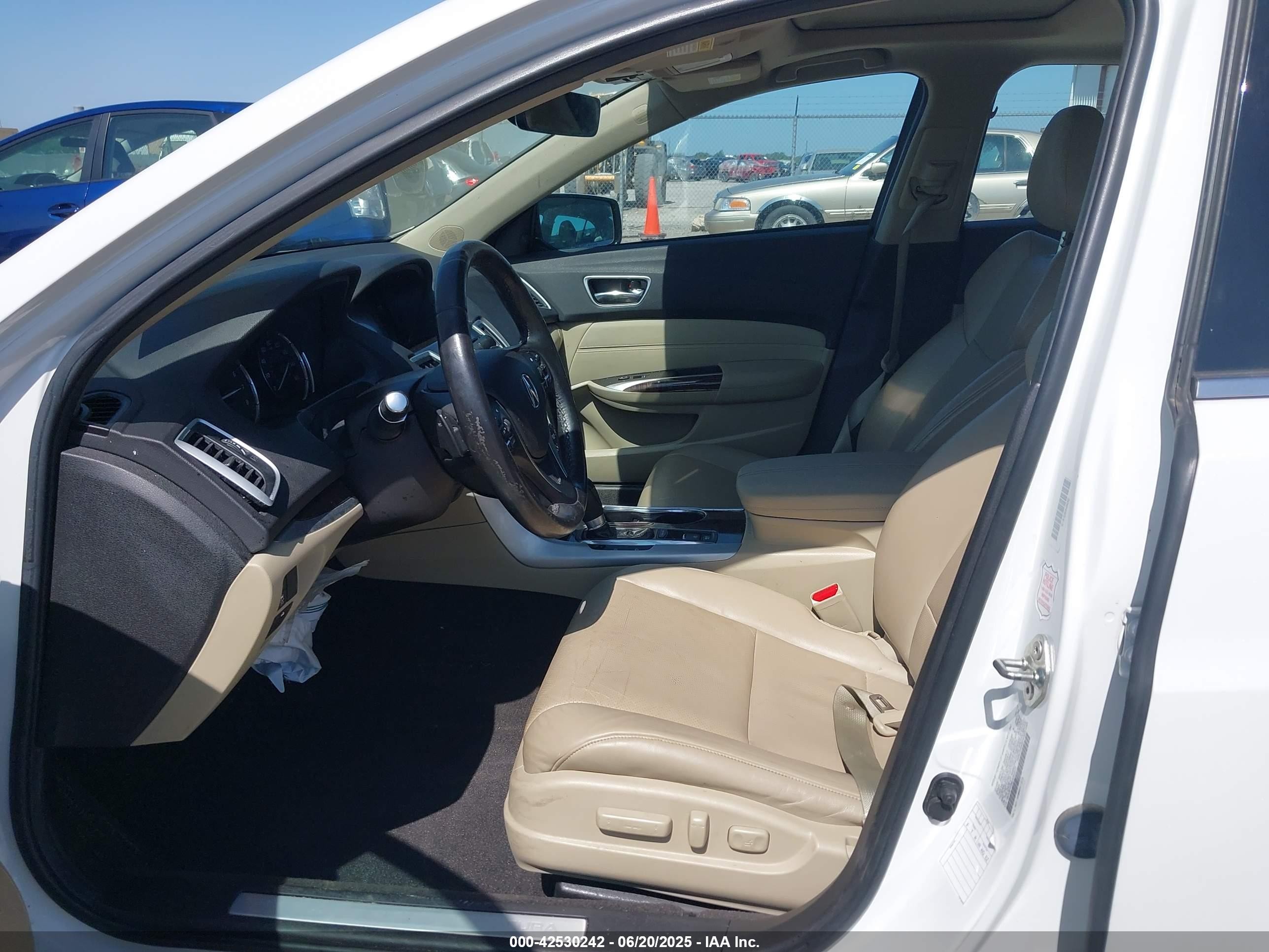 2020 Acura Tlx Tech Package Белый vin: 19UUB1F54LA002077