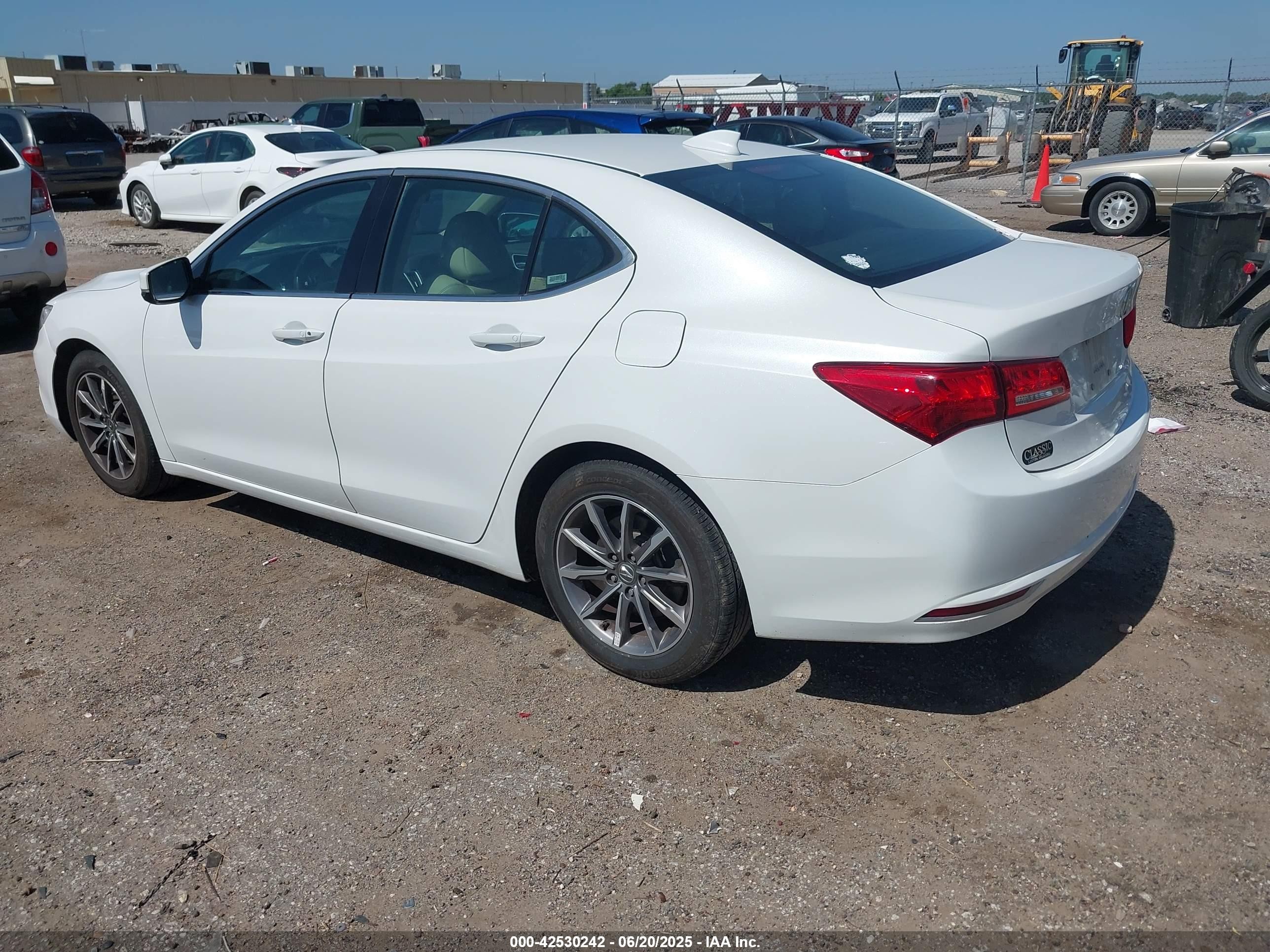 2020 Acura Tlx Tech Package Белый vin: 19UUB1F54LA002077