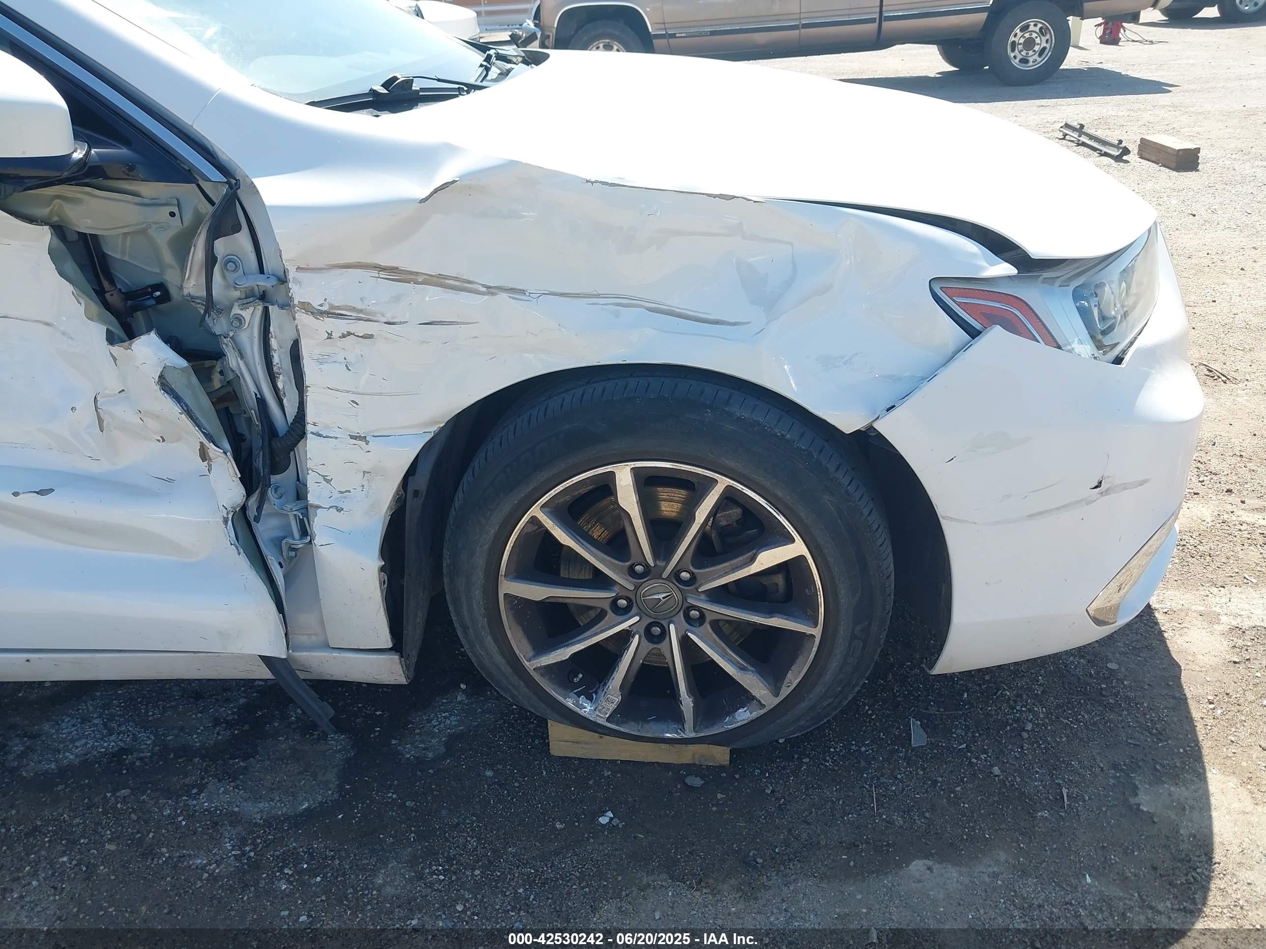 2020 Acura Tlx Tech Package Белый vin: 19UUB1F54LA002077