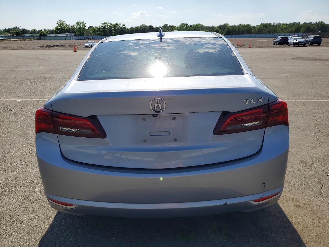 2015 Acura Tlx Tech Silver vin: 19UUB1F55FA005493
