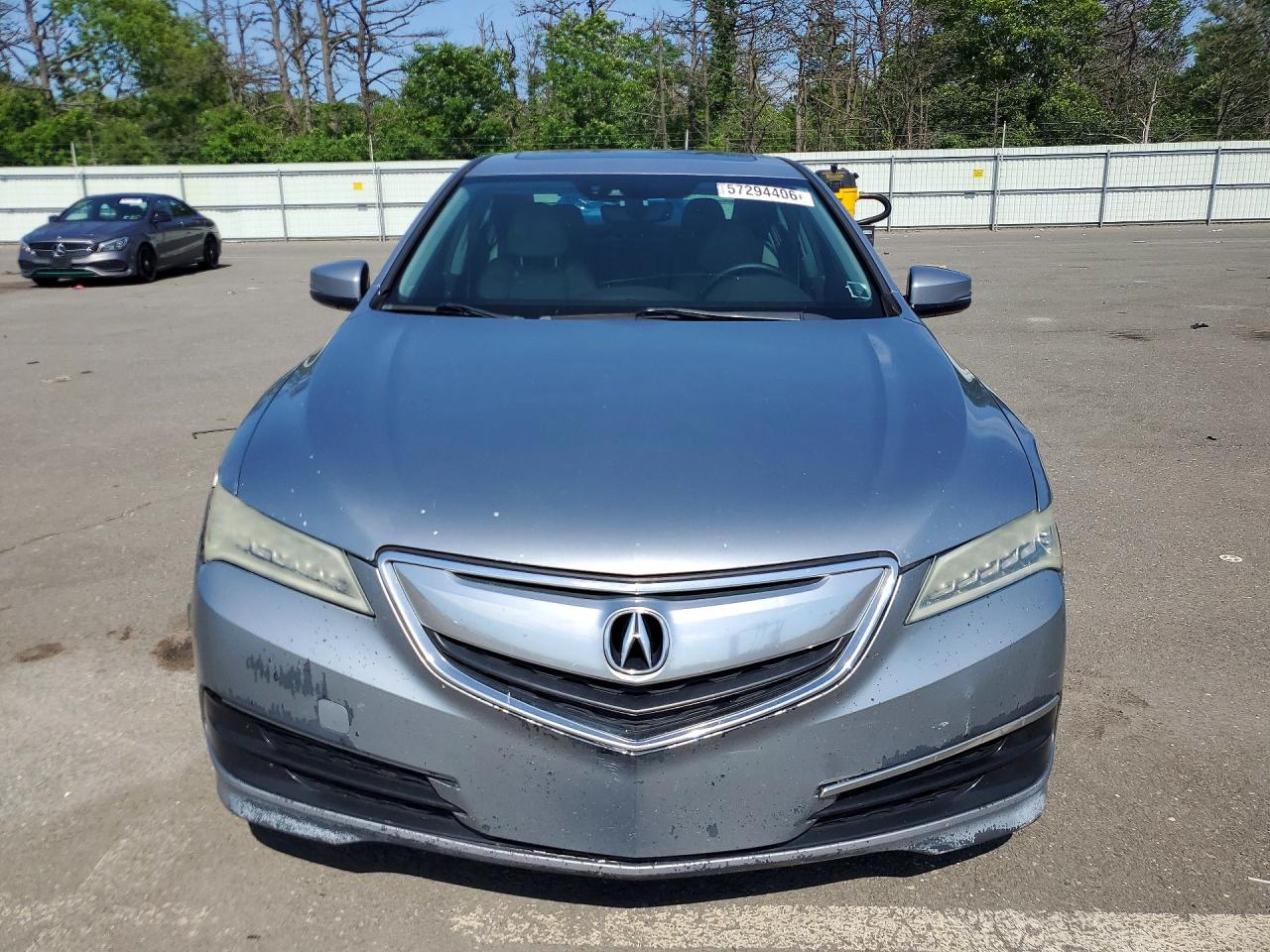 2015 Acura Tlx Tech Silver vin: 19UUB1F55FA005493