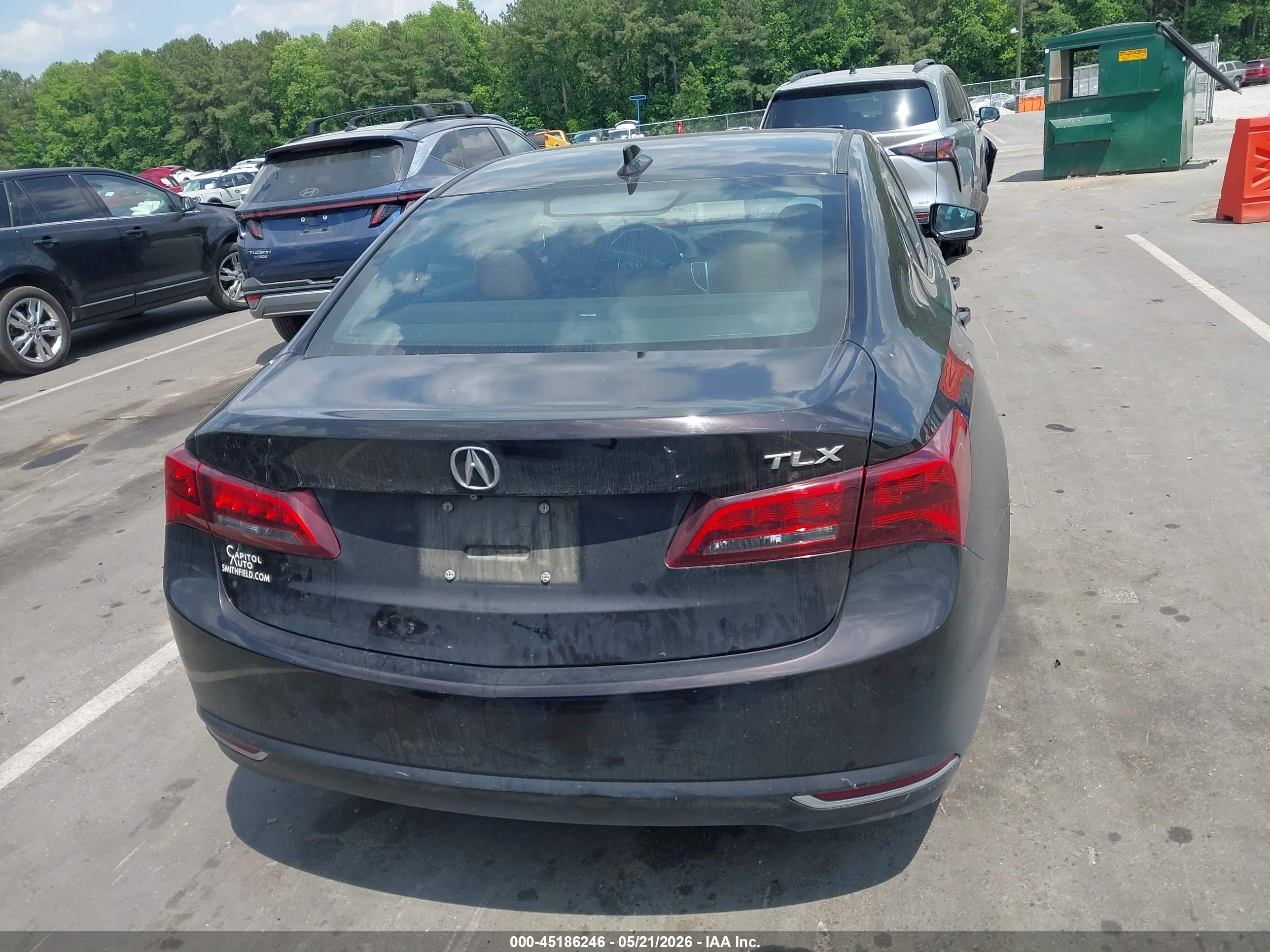 2015 Acura Tlx Tech Black vin: 19UUB1F55FA013089