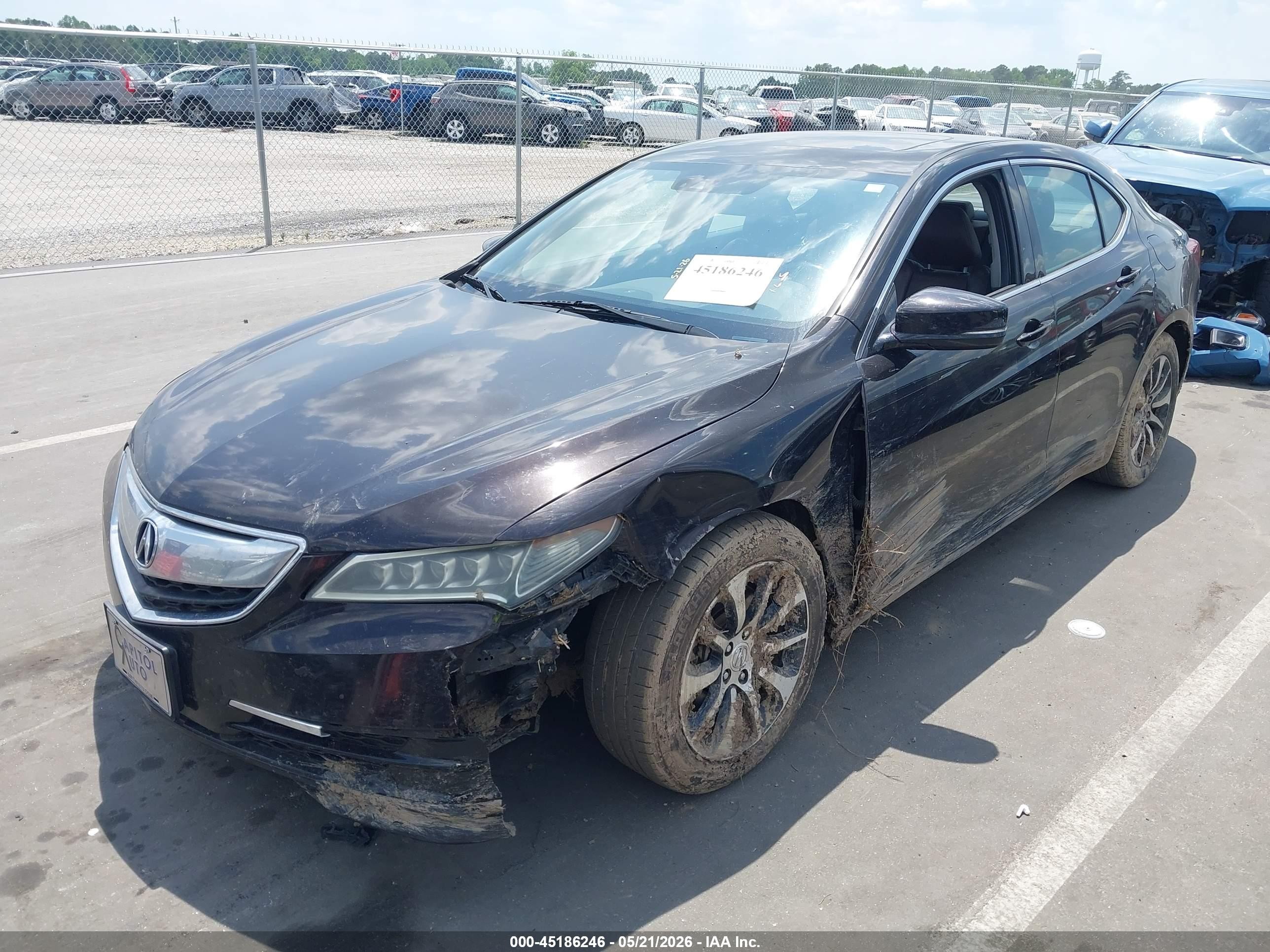 2015 Acura Tlx Tech Black vin: 19UUB1F55FA013089