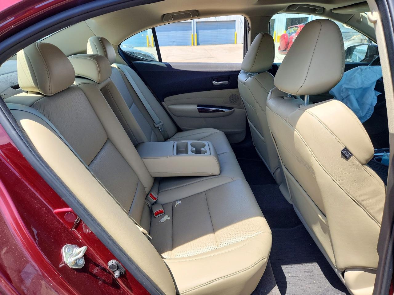 2015 Acura Tlx Tech Burgundy vin: 19UUB1F56FA003915