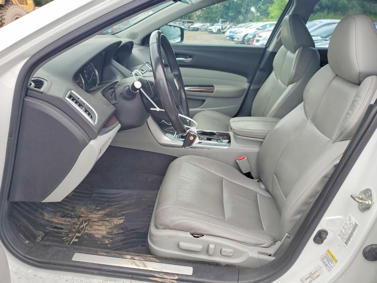 2015 Acura Tlx Tech Белый vin: 19UUB1F56FA004627