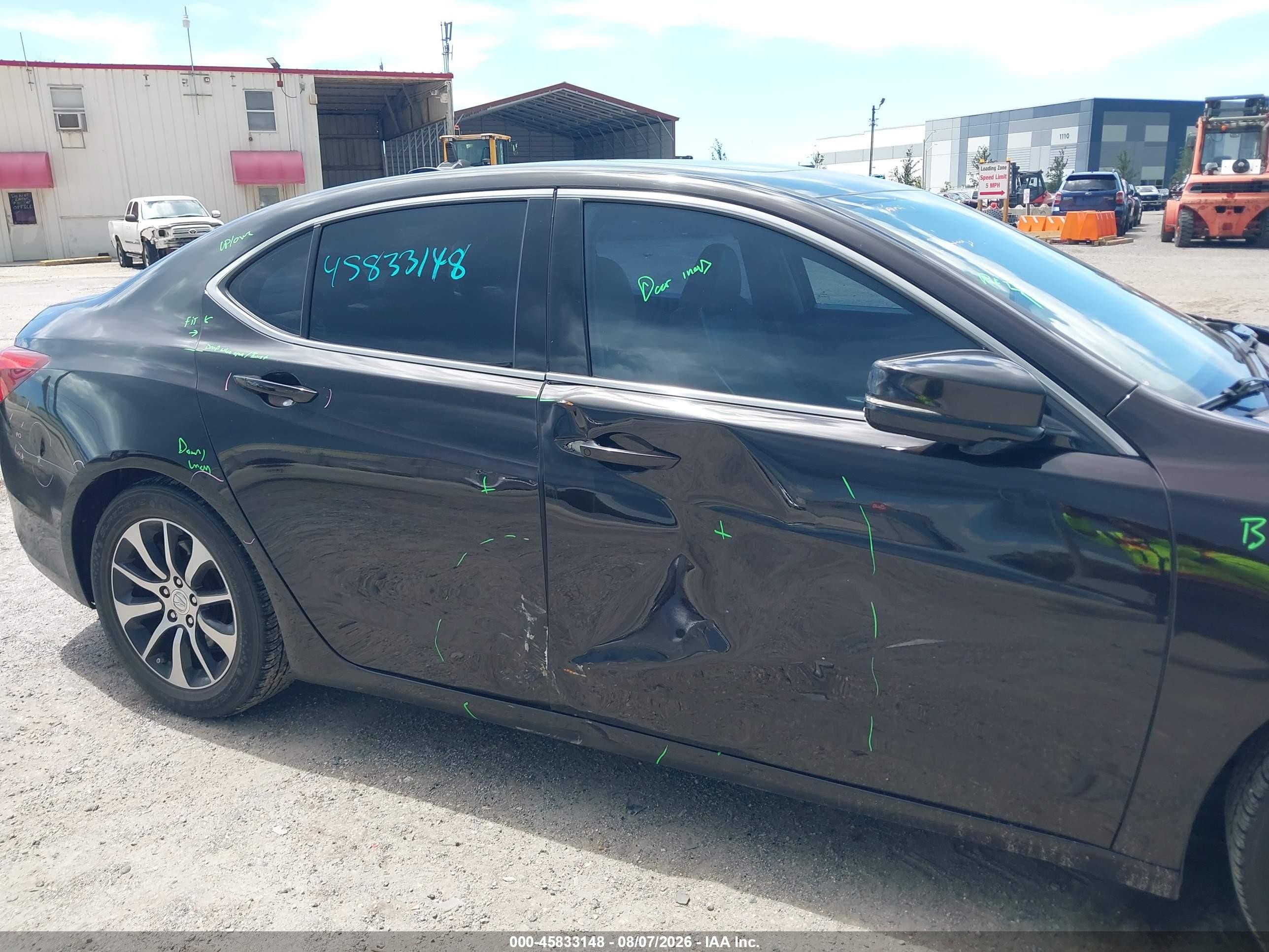 2015 Acura Tlx Tech Black vin: 19UUB1F56FA010718