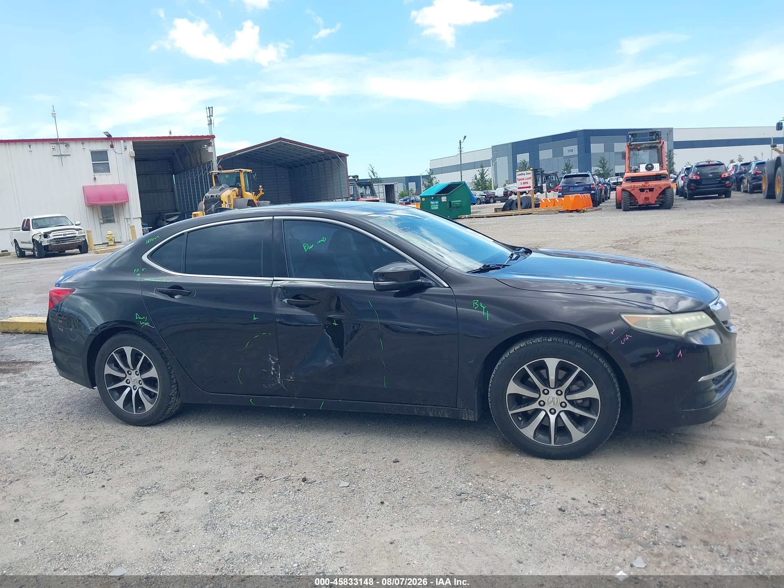 2015 Acura Tlx Tech Black vin: 19UUB1F56FA010718