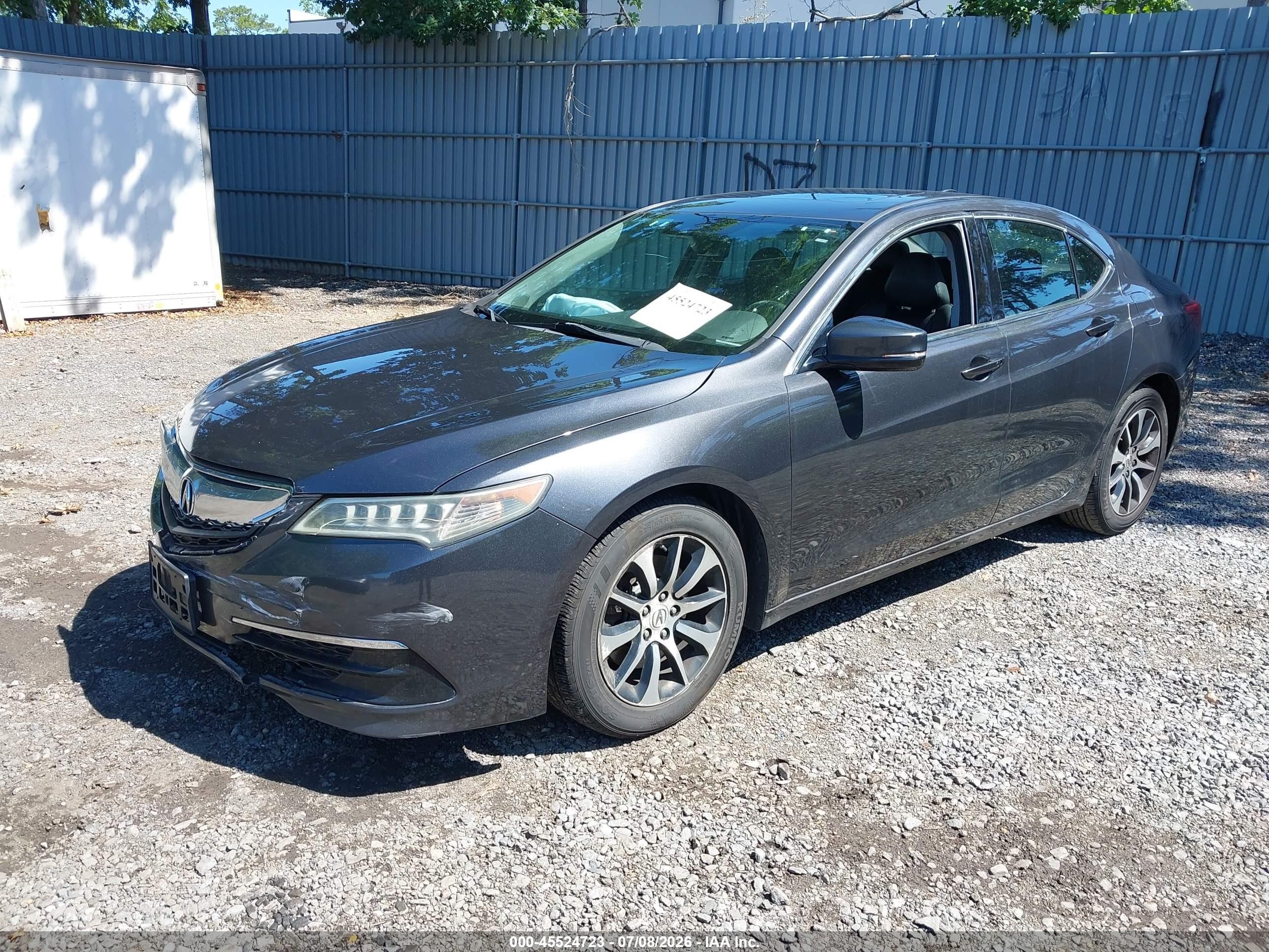 2015 Acura Tlx Tech Gray vin: 19UUB1F56FA016888