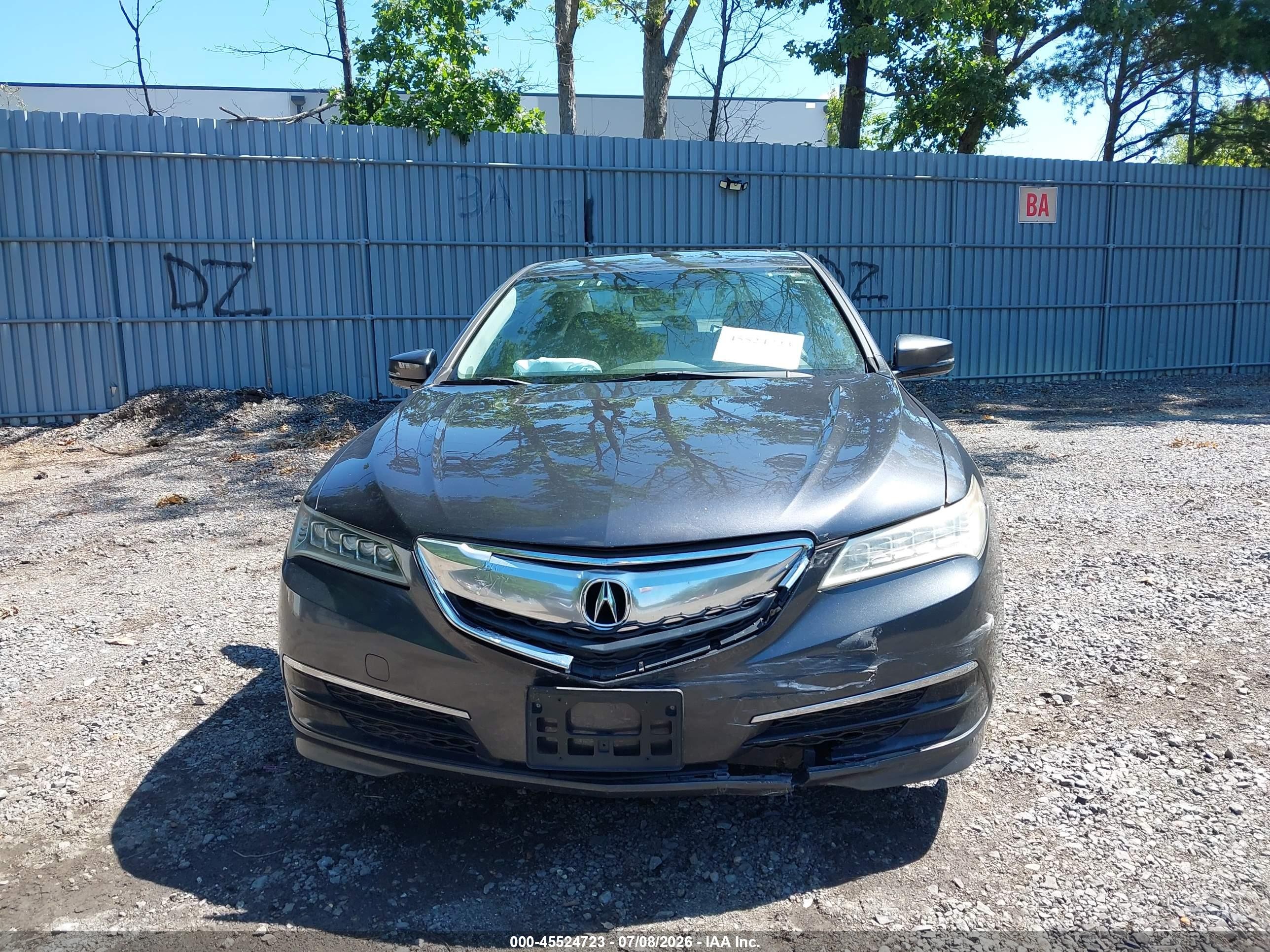 2015 Acura Tlx Tech Gray vin: 19UUB1F56FA016888