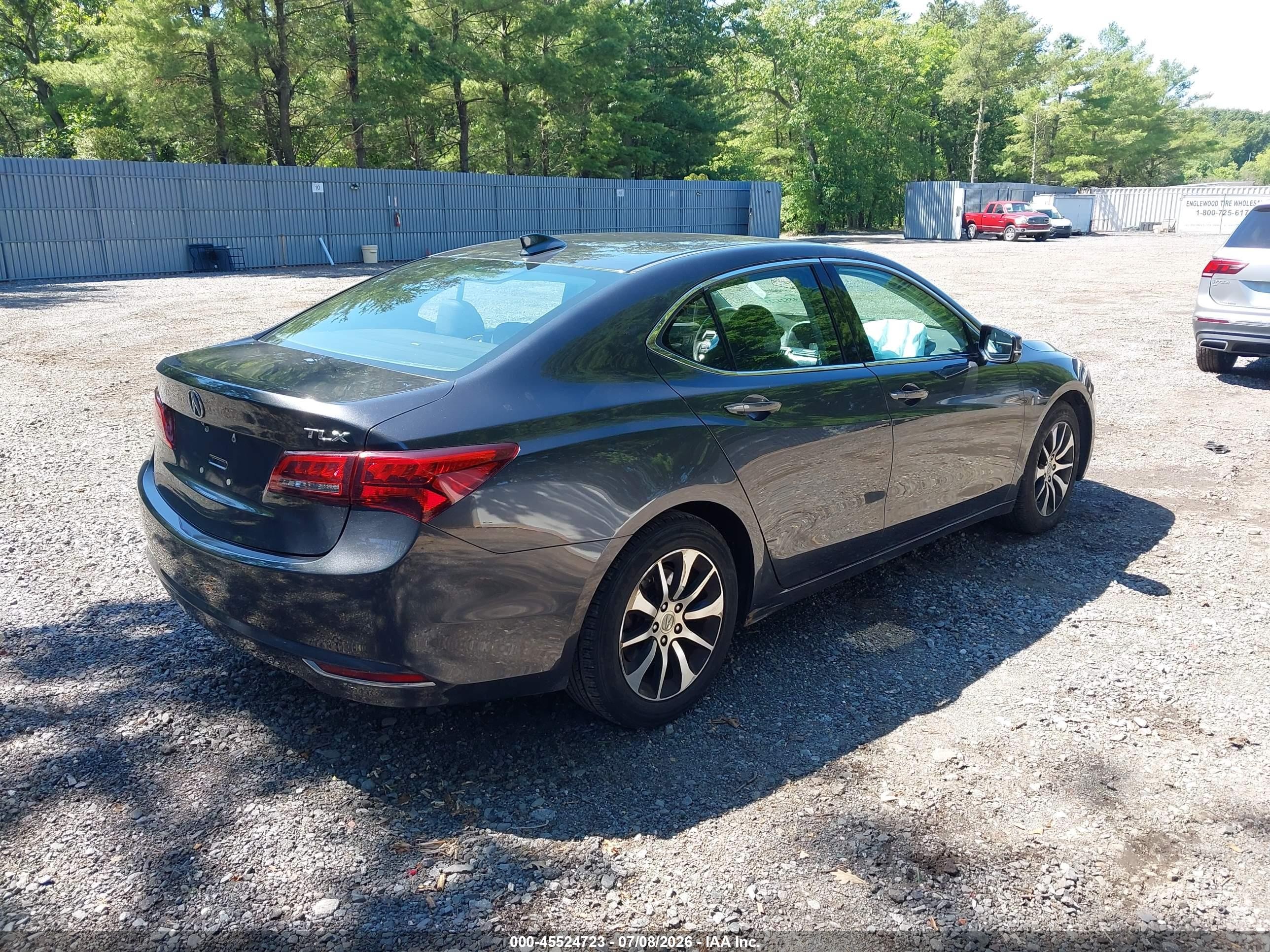 2015 Acura Tlx Tech Gray vin: 19UUB1F56FA016888