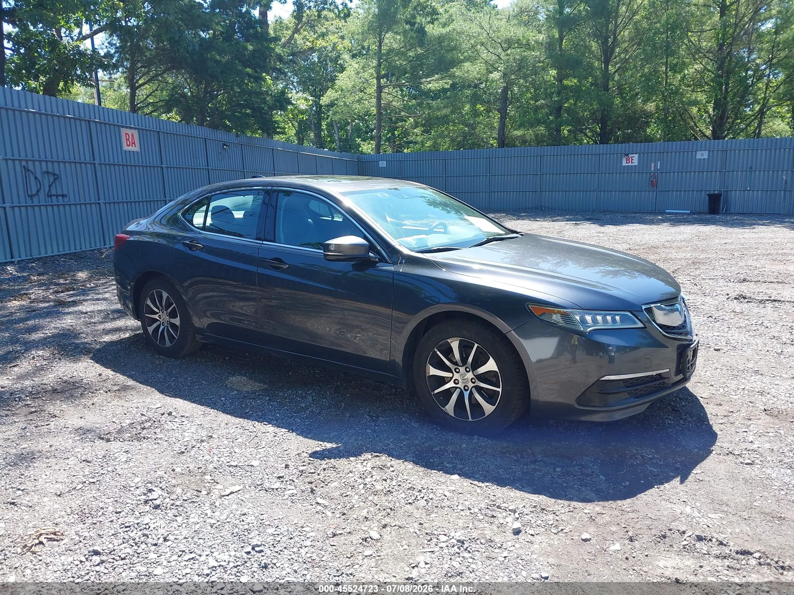 2015 Acura Tlx Tech Gray vin: 19UUB1F56FA016888