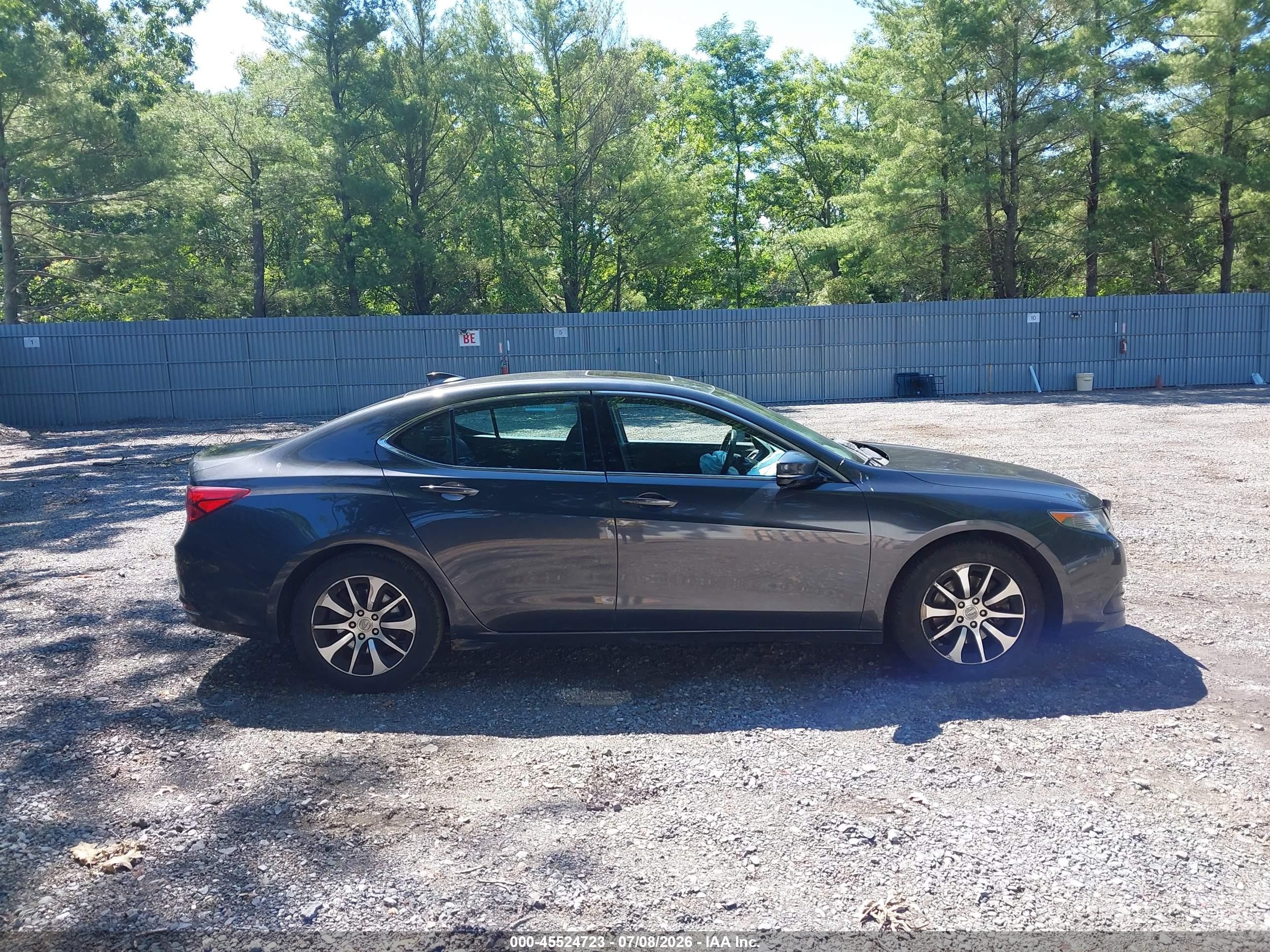 2015 Acura Tlx Tech Gray vin: 19UUB1F56FA016888