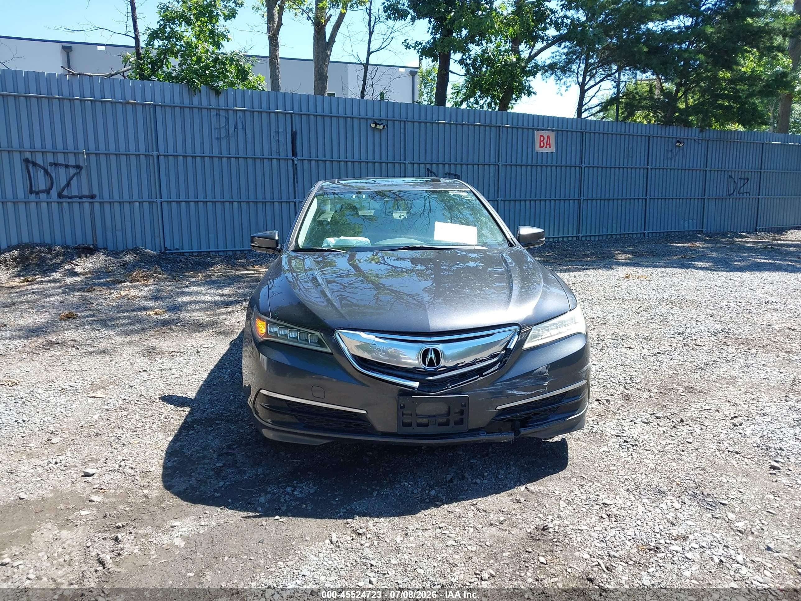 2015 Acura Tlx Tech Gray vin: 19UUB1F56FA016888