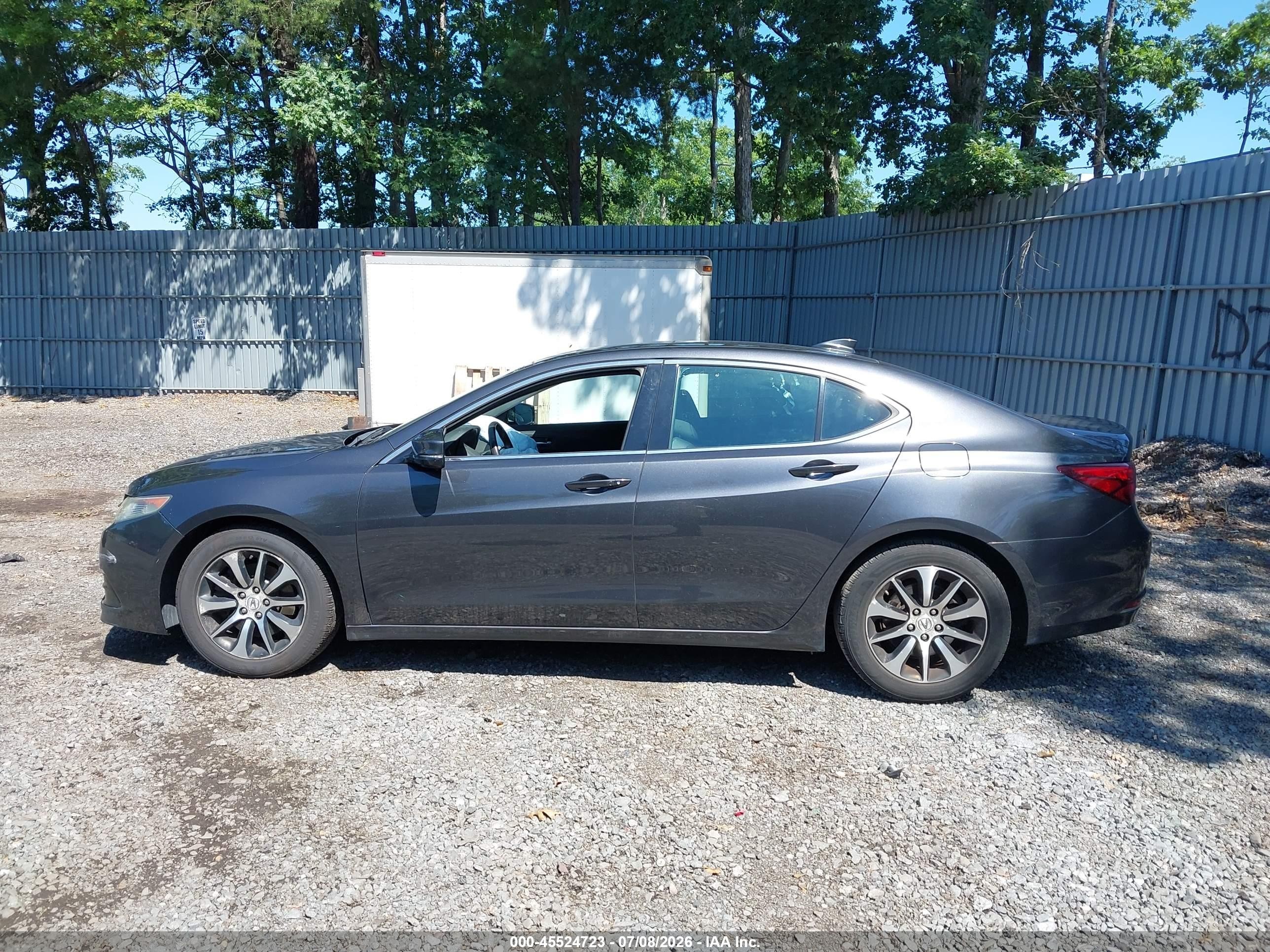 2015 Acura Tlx Tech Gray vin: 19UUB1F56FA016888