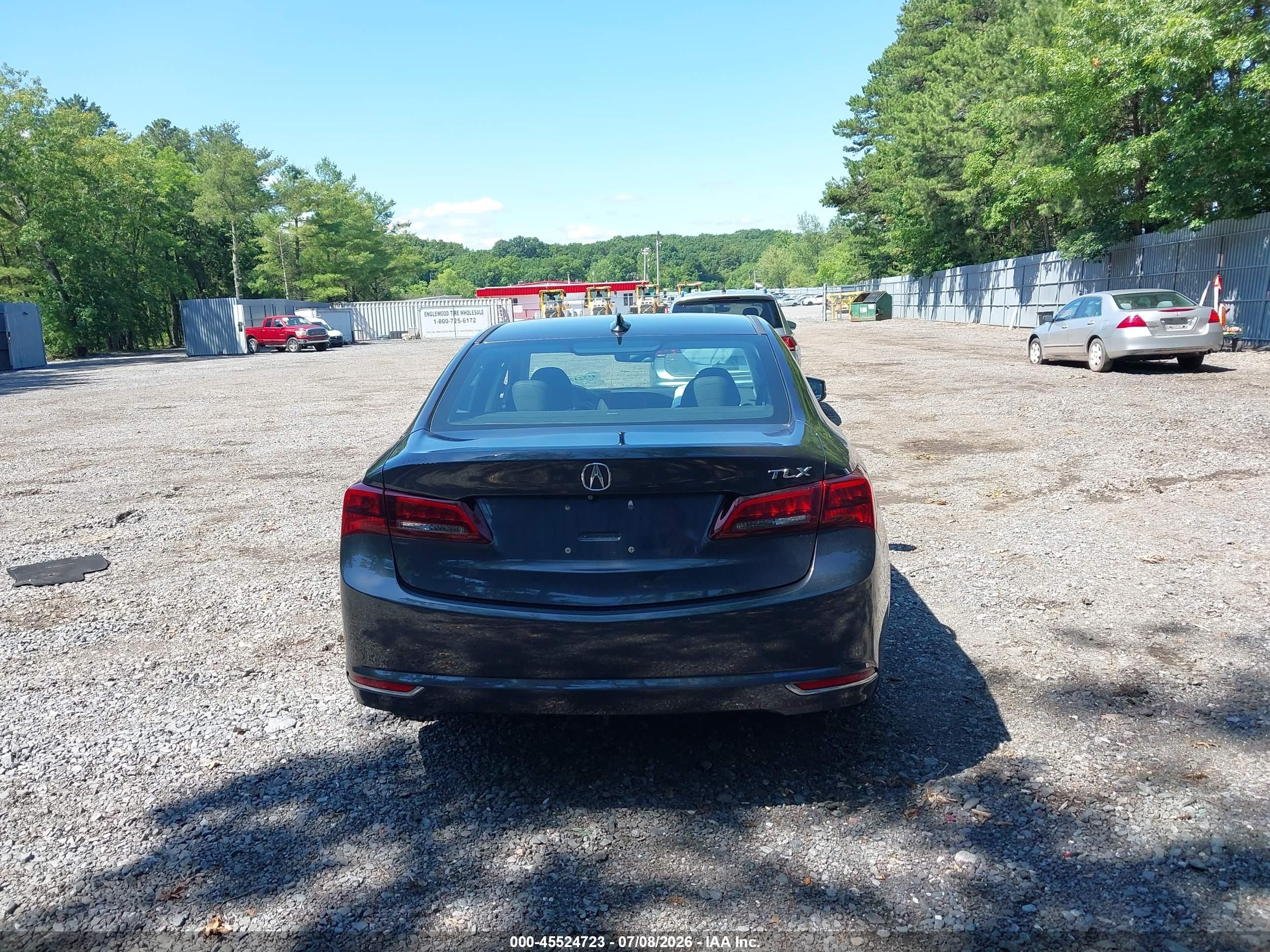 2015 Acura Tlx Tech Gray vin: 19UUB1F56FA016888