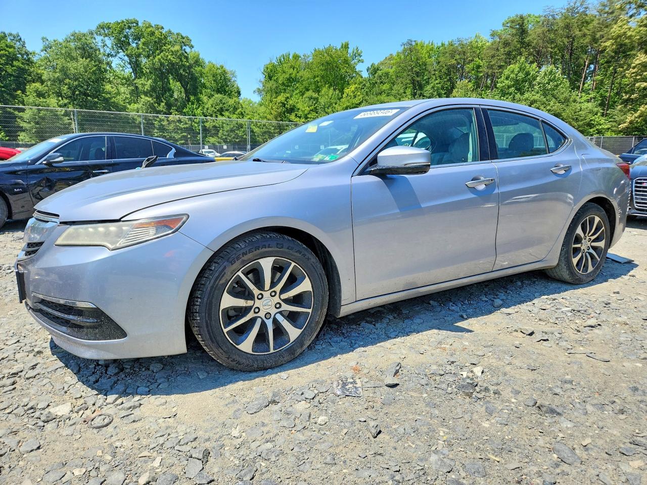 2016 Acura Tlx Tech Silver vin: 19UUB1F56GA003978