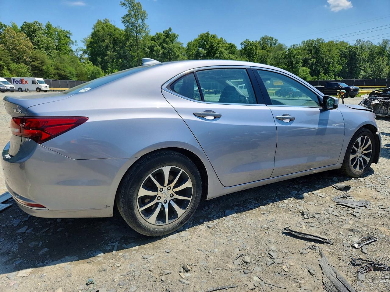 2016 Acura Tlx Tech Серебряный vin: 19UUB1F56GA003978