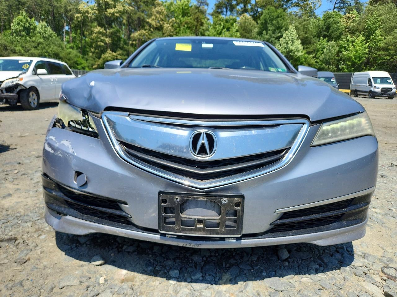 2016 Acura Tlx Tech Серебряный vin: 19UUB1F56GA003978