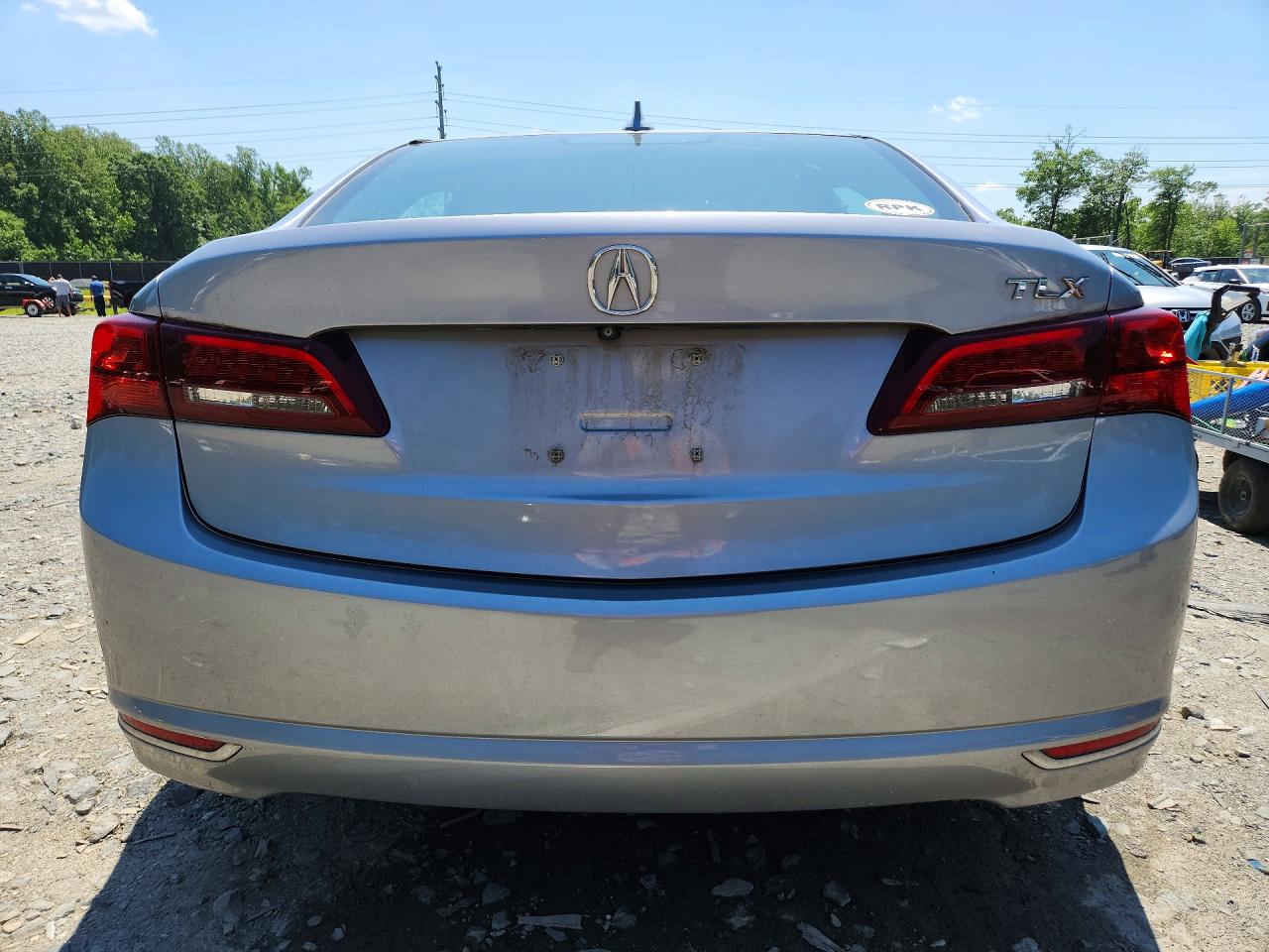 2016 Acura Tlx Tech Серебряный vin: 19UUB1F56GA003978