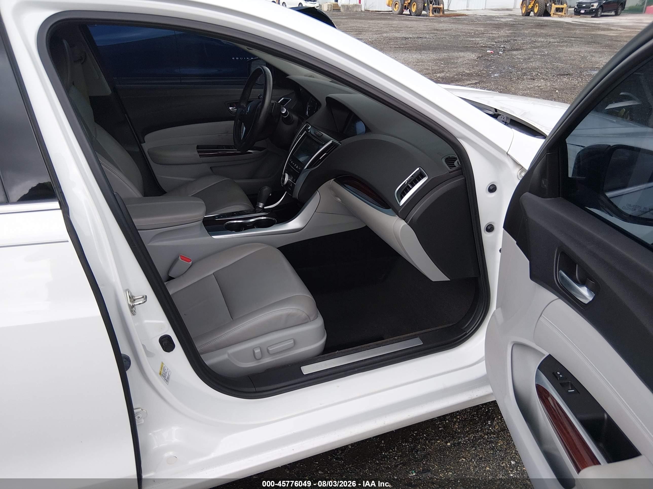 2015 Acura Tlx Tech White vin: 19UUB1F57FA012767