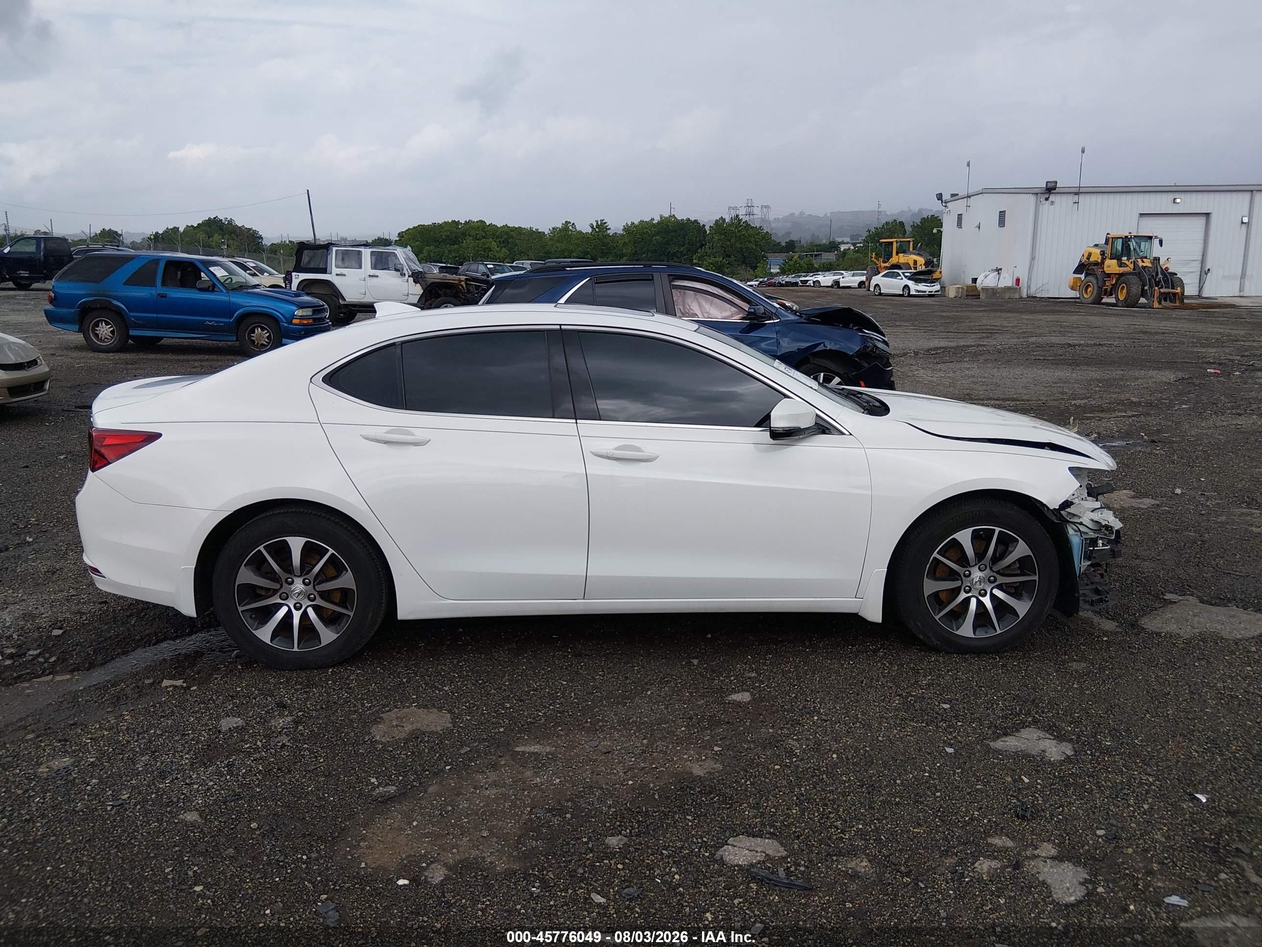 2015 Acura Tlx Tech White vin: 19UUB1F57FA012767