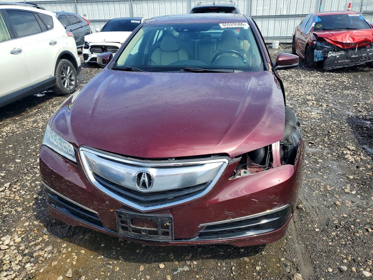 2015 Acura Tlx Tech Maroon vin: 19UUB1F57FA020612