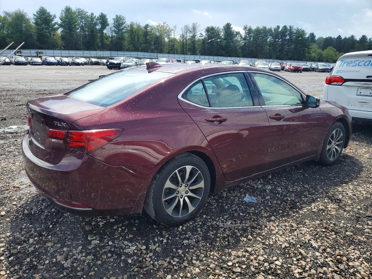 2015 Acura Tlx Tech Maroon vin: 19UUB1F57FA020612
