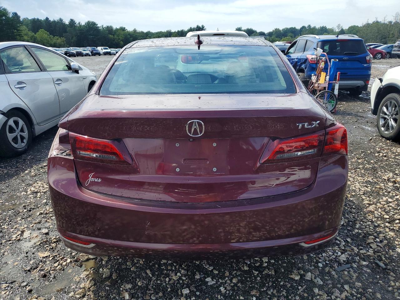 2015 Acura Tlx Tech Maroon vin: 19UUB1F57FA020612