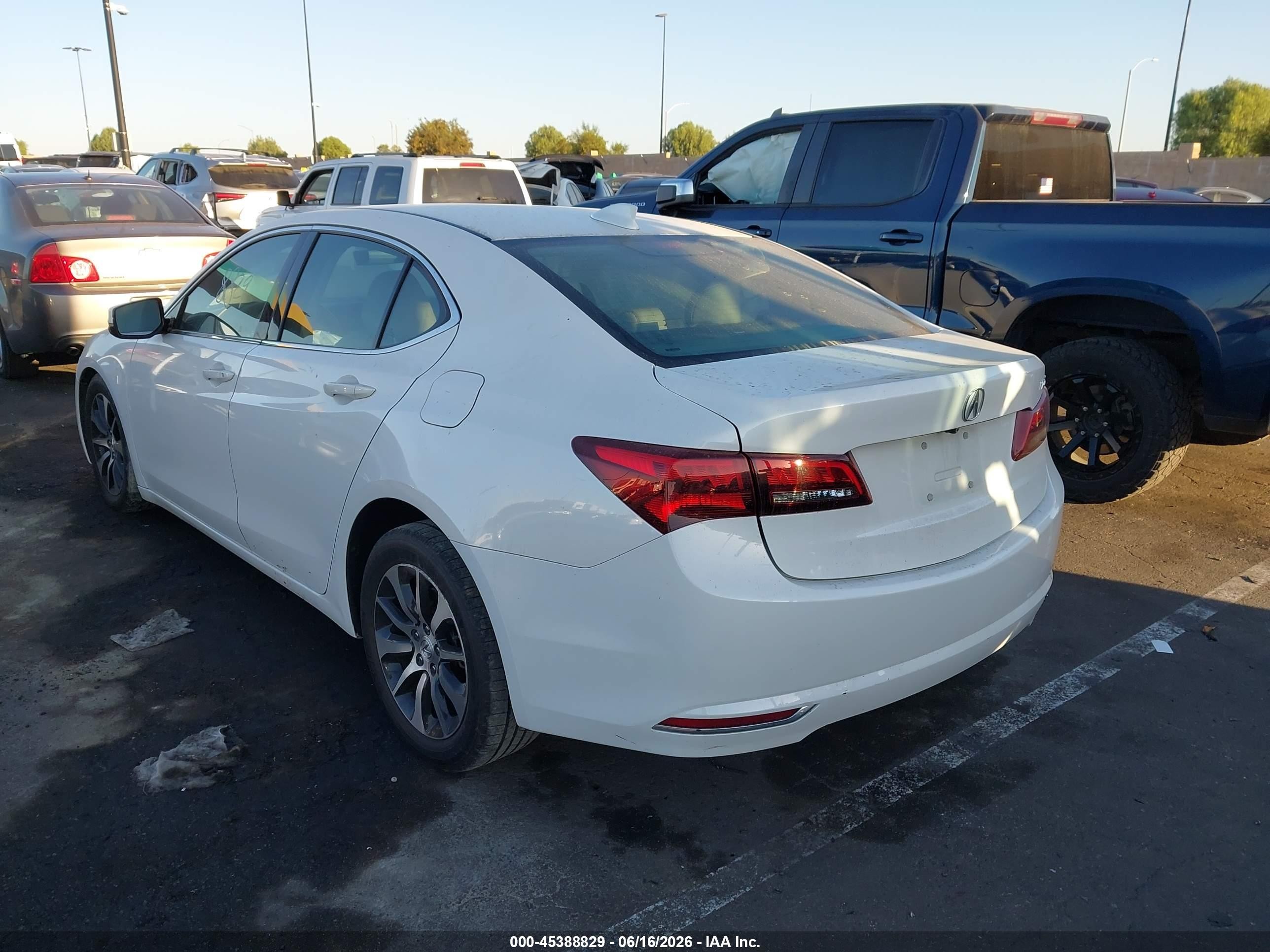 2015 Acura Tlx Tech White vin: 19UUB1F57FA021064