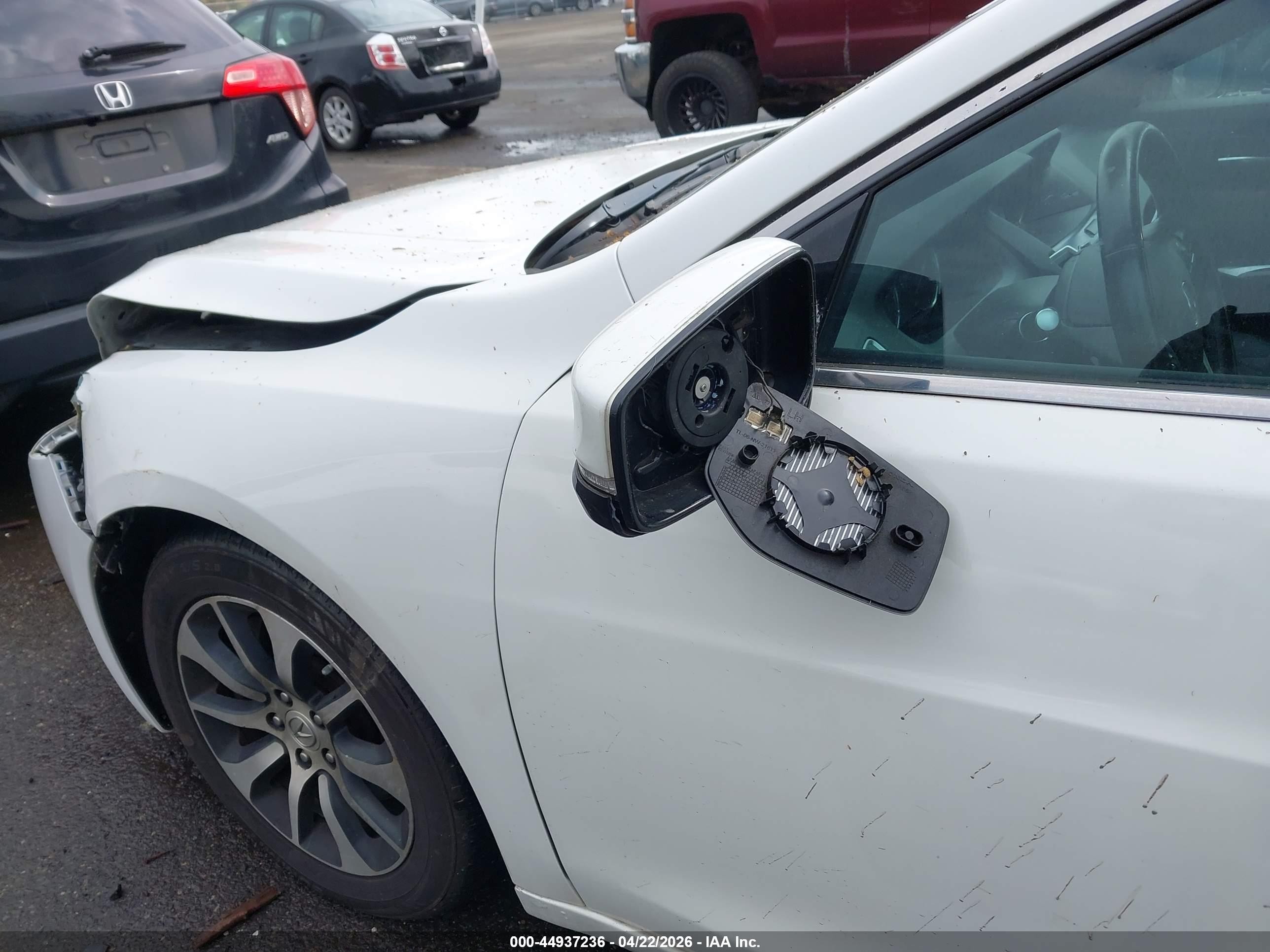 2016 Acura Tlx Tech White vin: 19UUB1F57GA014584