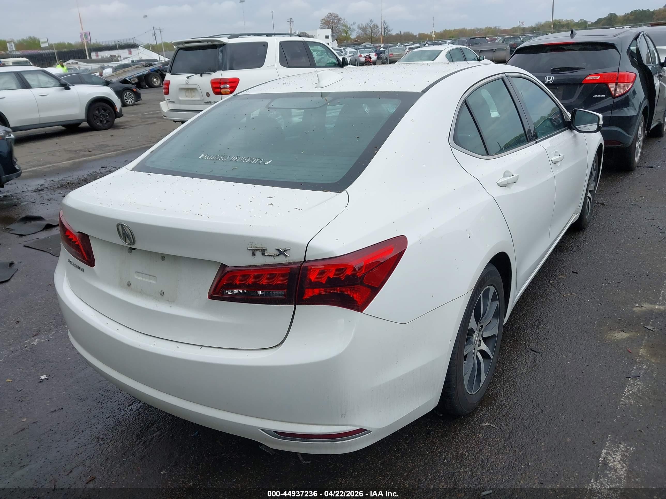 2016 Acura Tlx Tech White vin: 19UUB1F57GA014584