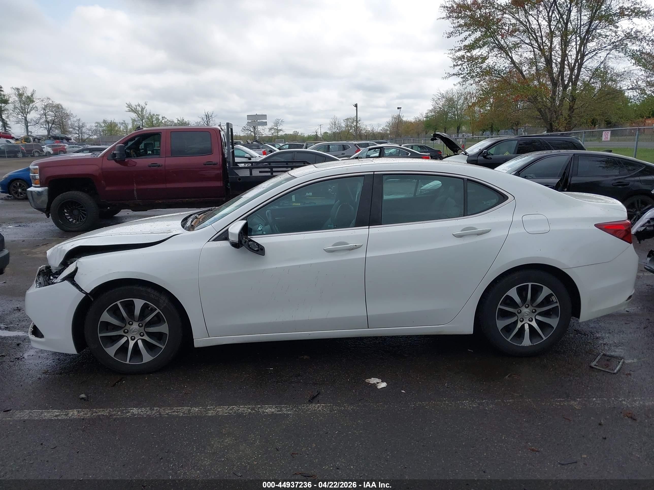 2016 Acura Tlx Tech White vin: 19UUB1F57GA014584