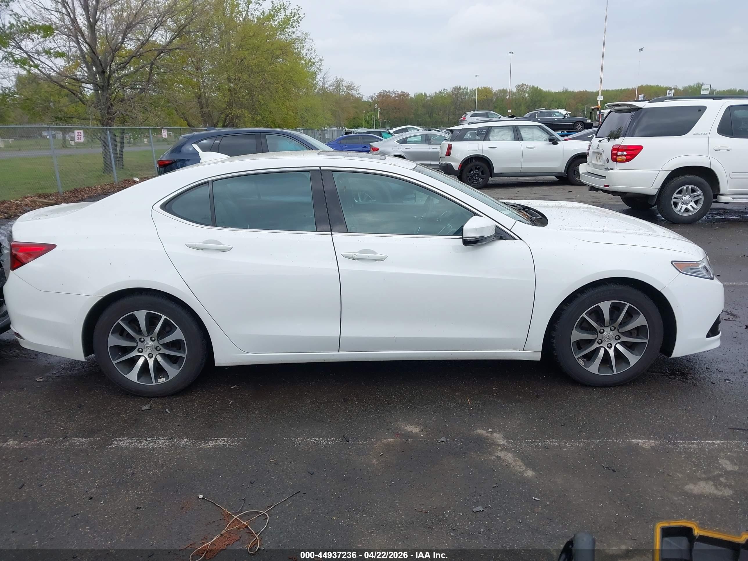 2016 Acura Tlx Tech White vin: 19UUB1F57GA014584