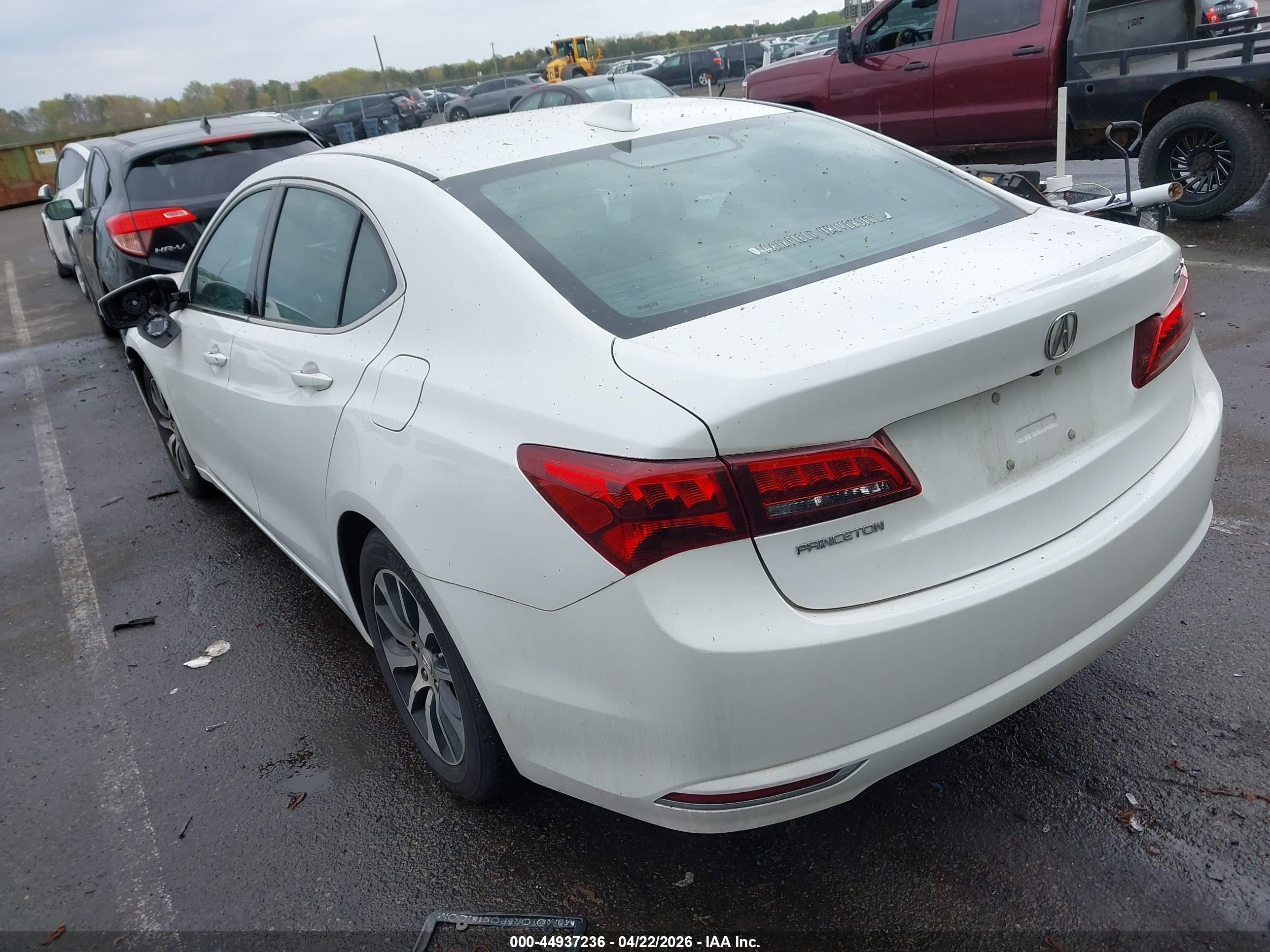 2016 Acura Tlx Tech White vin: 19UUB1F57GA014584
