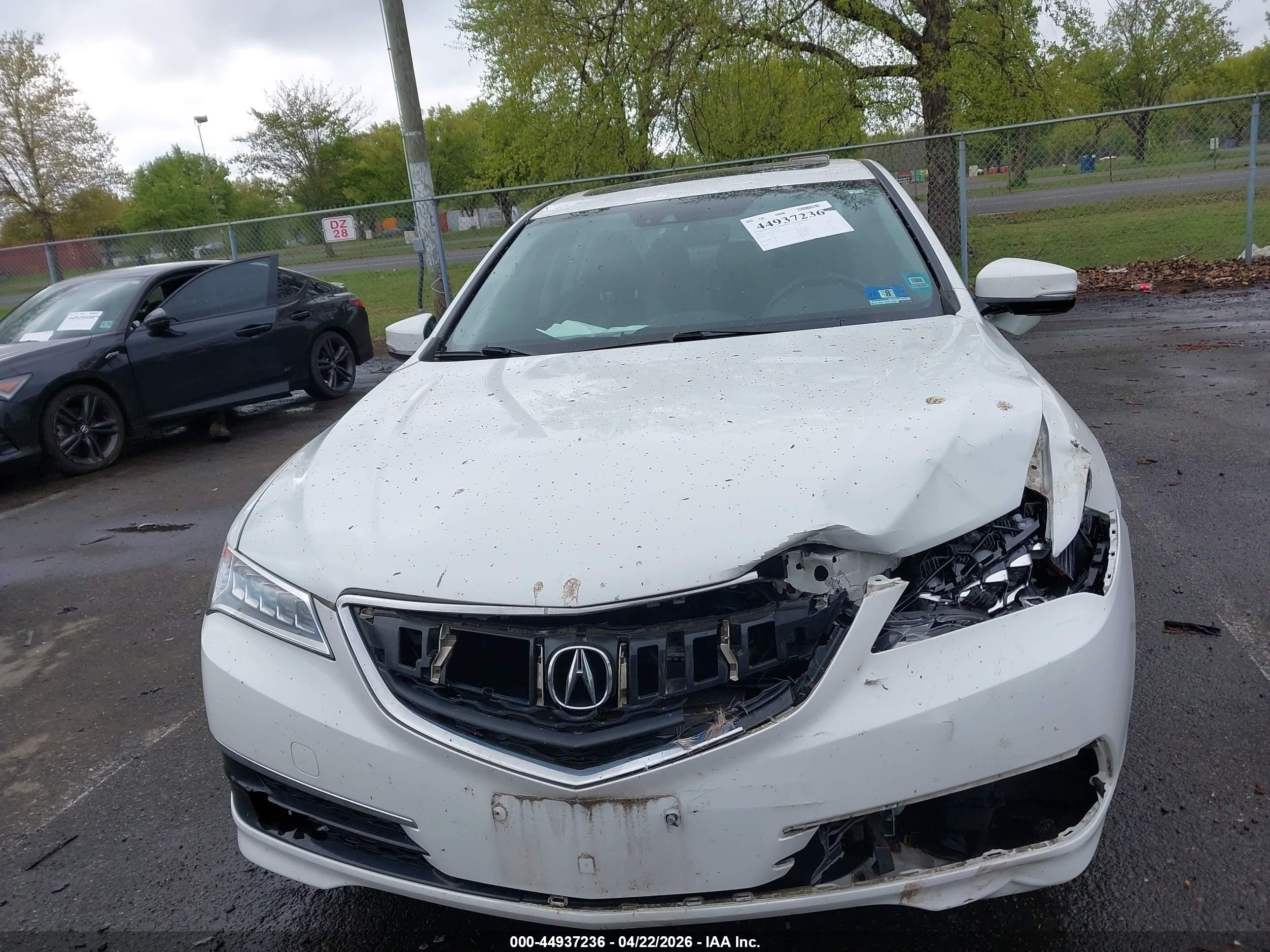 2016 Acura Tlx Tech White vin: 19UUB1F57GA014584