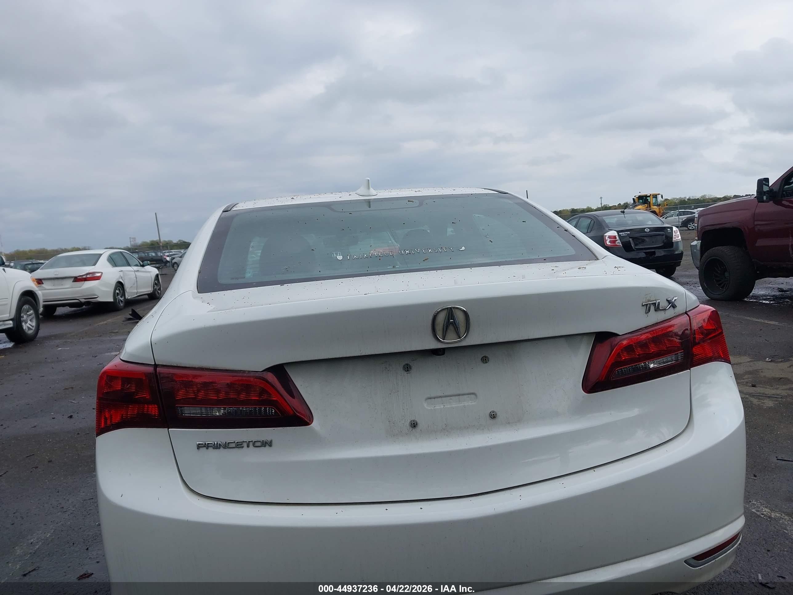 2016 Acura Tlx Tech White vin: 19UUB1F57GA014584