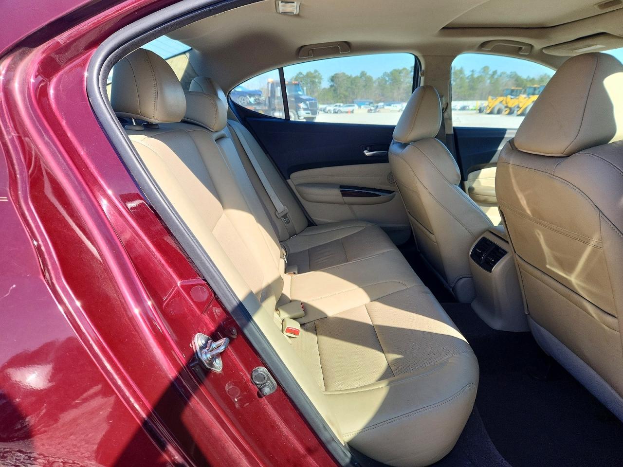 2015 Acura Tlx Tech Burgundy vin: 19UUB1F58FA001681